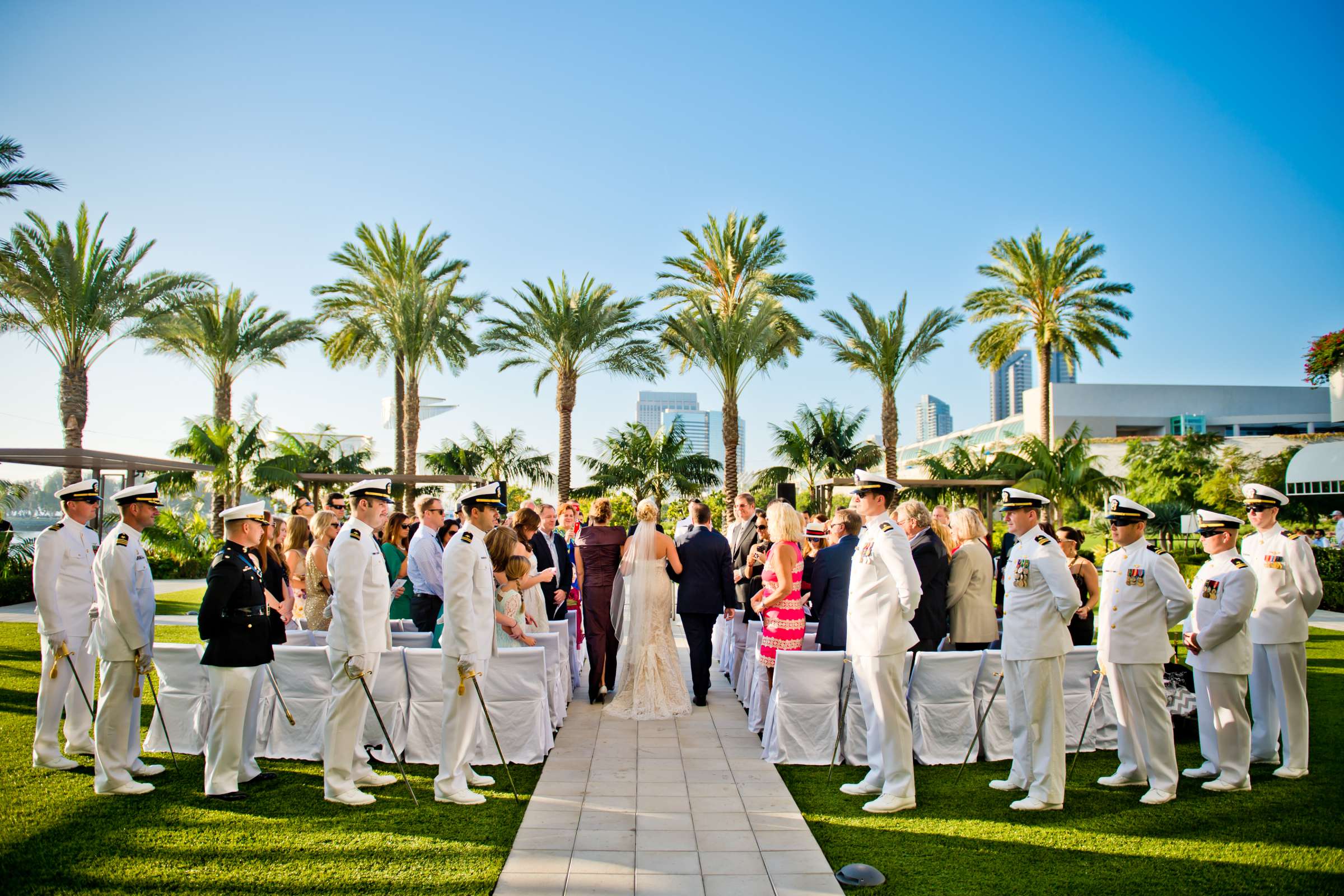 Ceremony at The Ultimate Skybox Wedding, Hannah and Patrick Wedding Photo #140412 by True Photography
