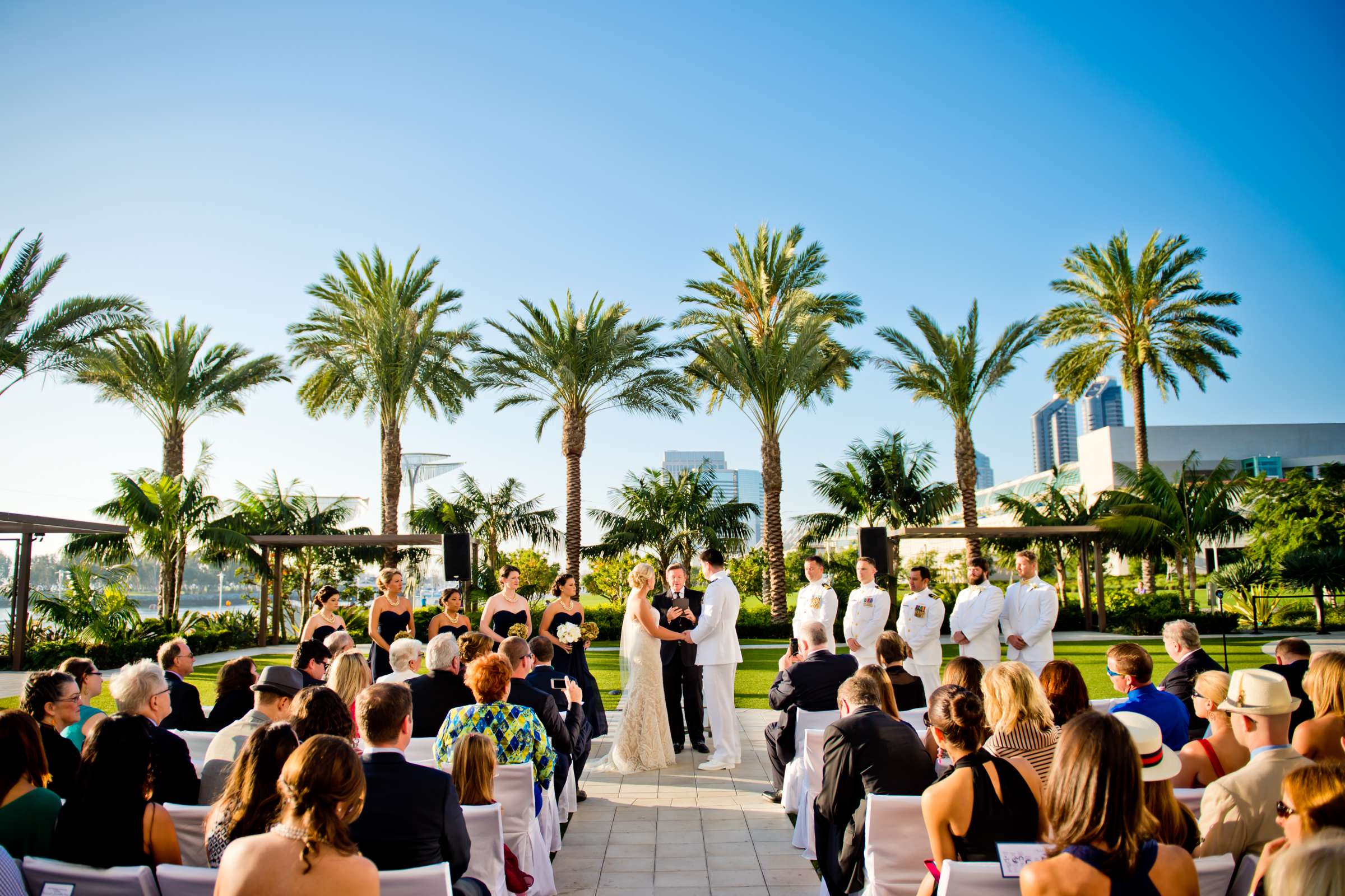 Ceremony at The Ultimate Skybox Wedding, Hannah and Patrick Wedding Photo #140418 by True Photography
