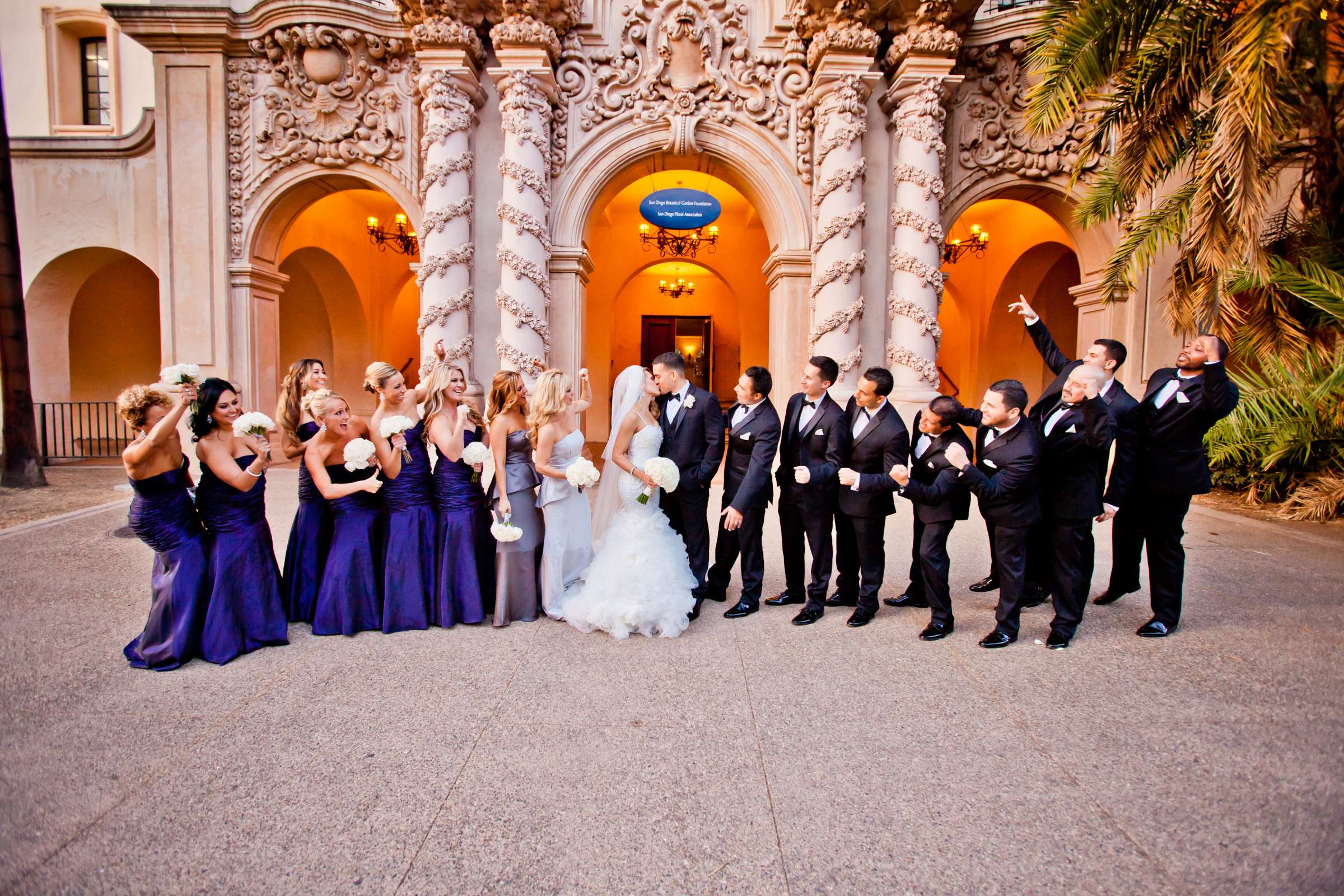 San Diego Central Library Wedding, Camille and JuanCarlos Wedding Photo #8 by True Photography