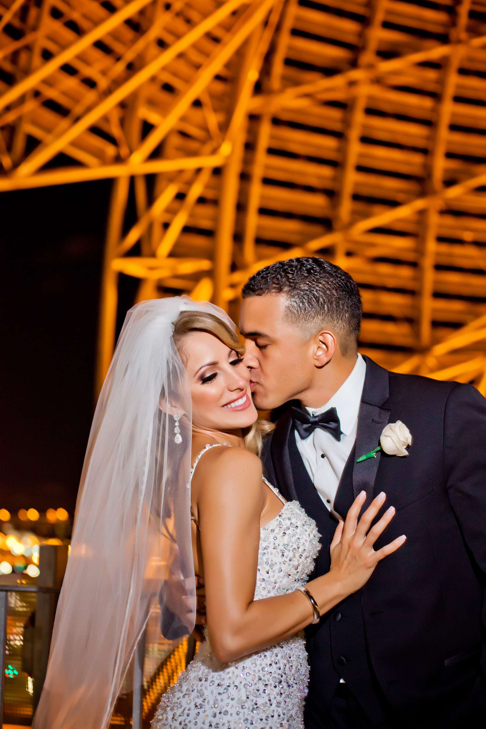 San Diego Central Library Wedding, Camille and JuanCarlos Wedding Photo #33 by True Photography