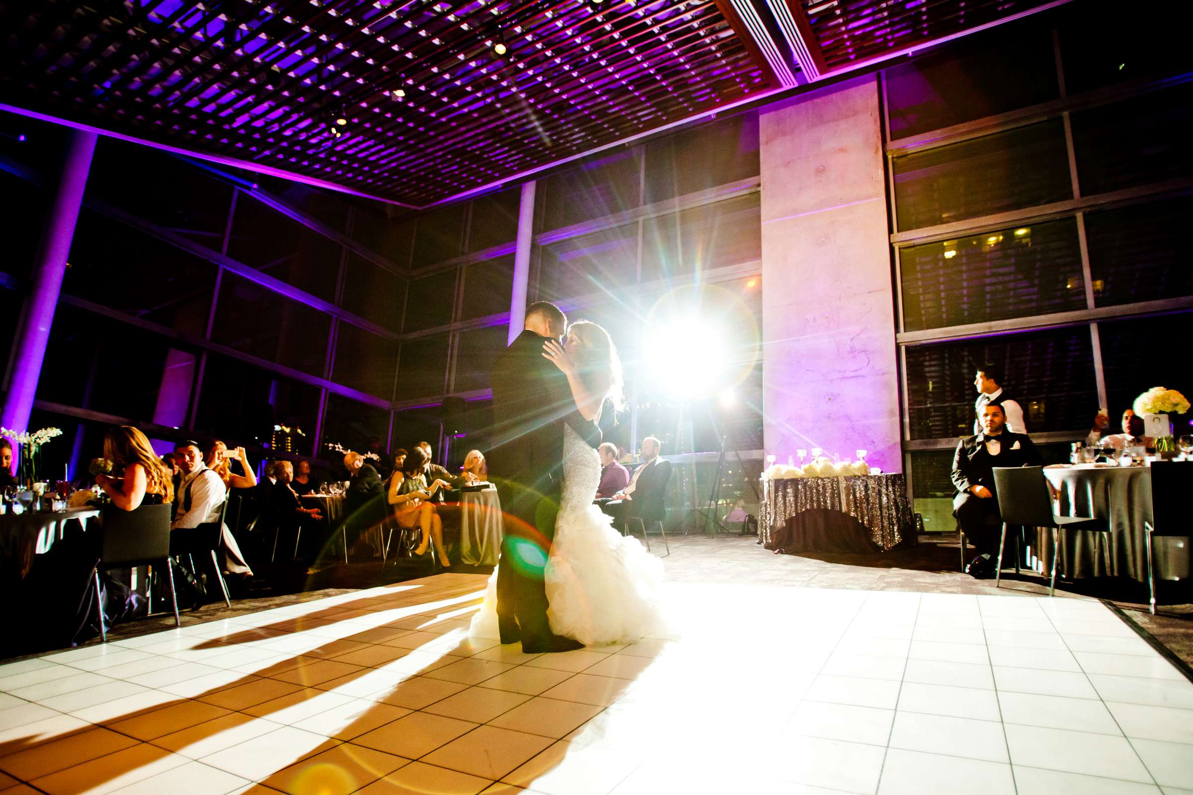 San Diego Central Library Wedding, Camille and JuanCarlos Wedding Photo #38 by True Photography
