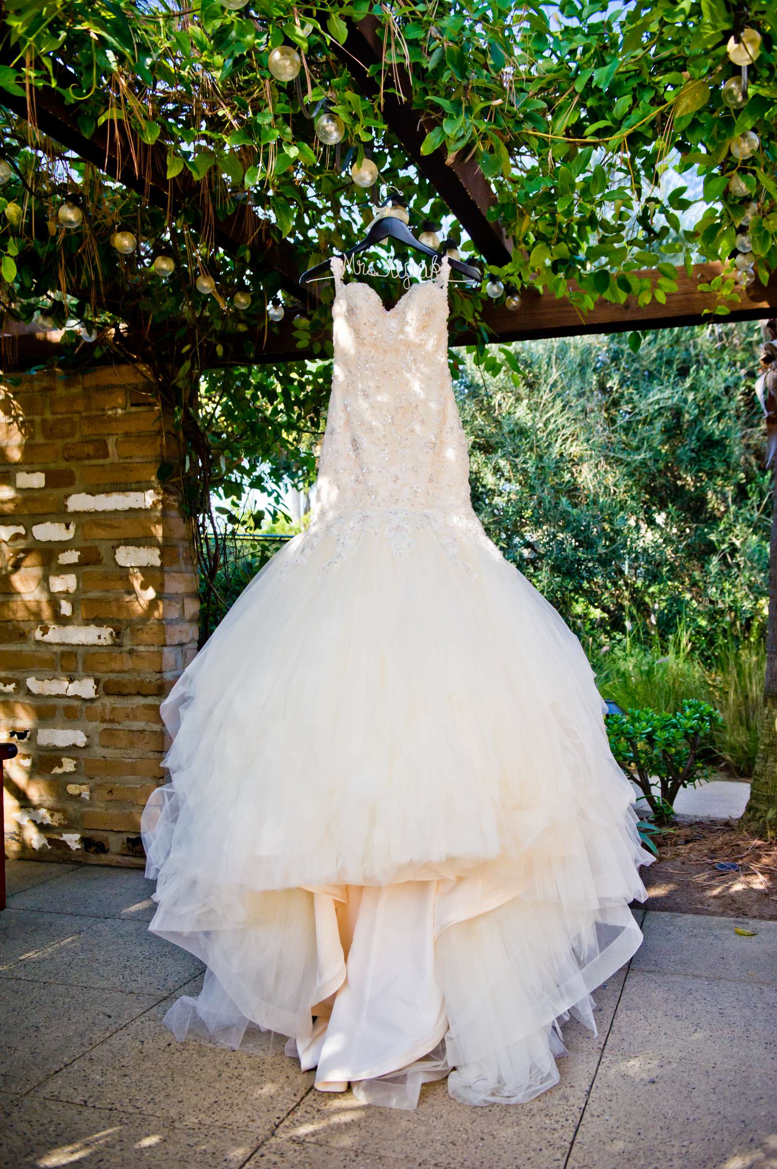 Wedding Dress at Estancia Wedding coordinated by EverAfter Events, Shaina and James Wedding Photo #140777 by True Photography