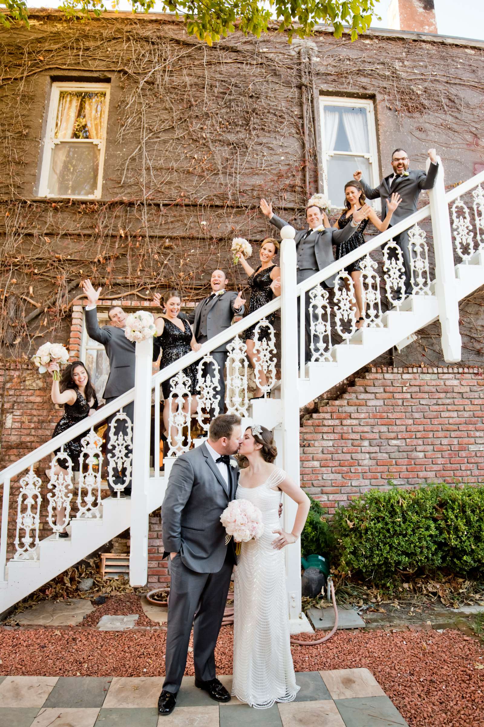 Bridal Party at Wedding, Kristin and Joseph Wedding Photo #40 by True Photography