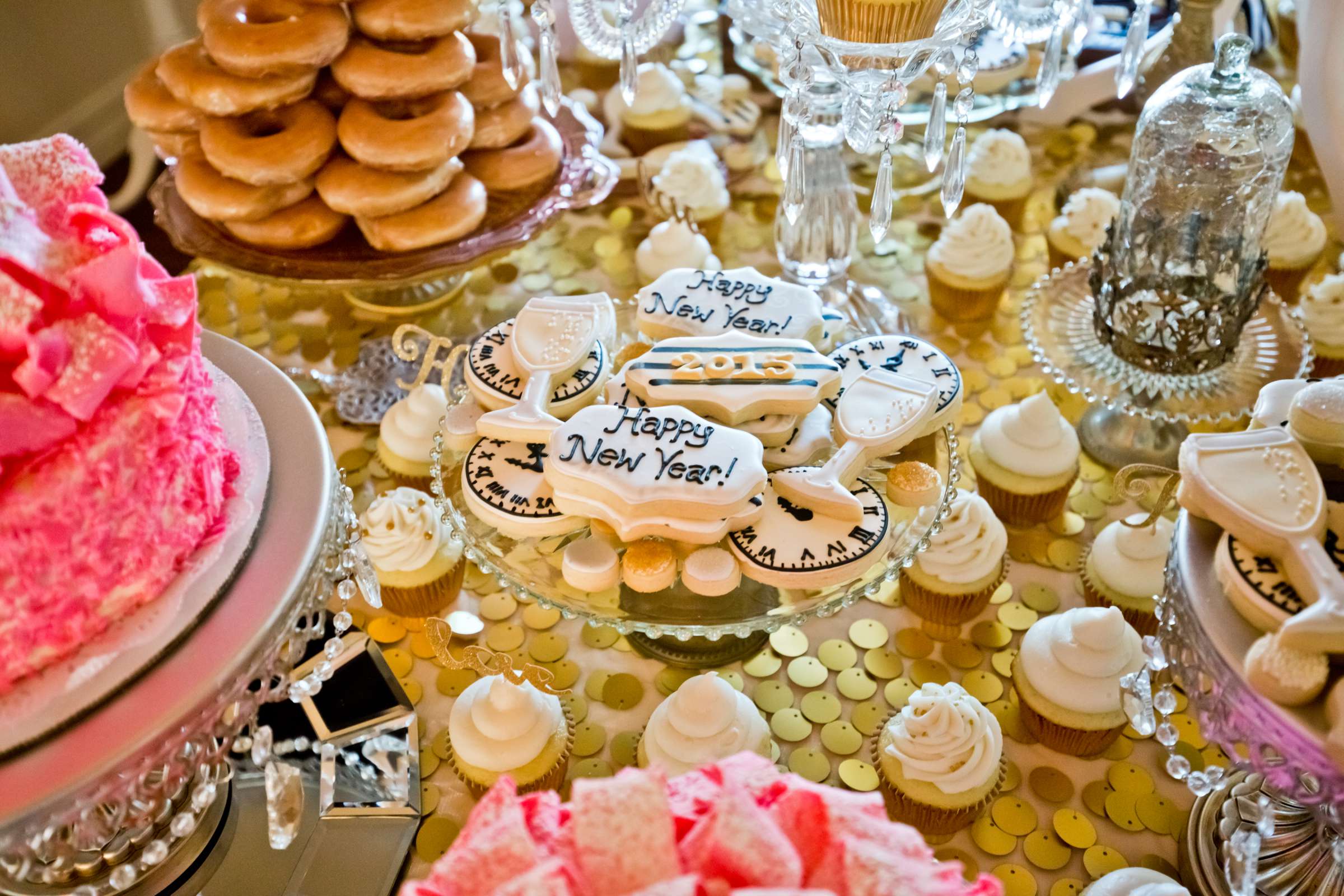 Dessert Table at Wedding, Kristin and Joseph Wedding Photo #67 by True Photography