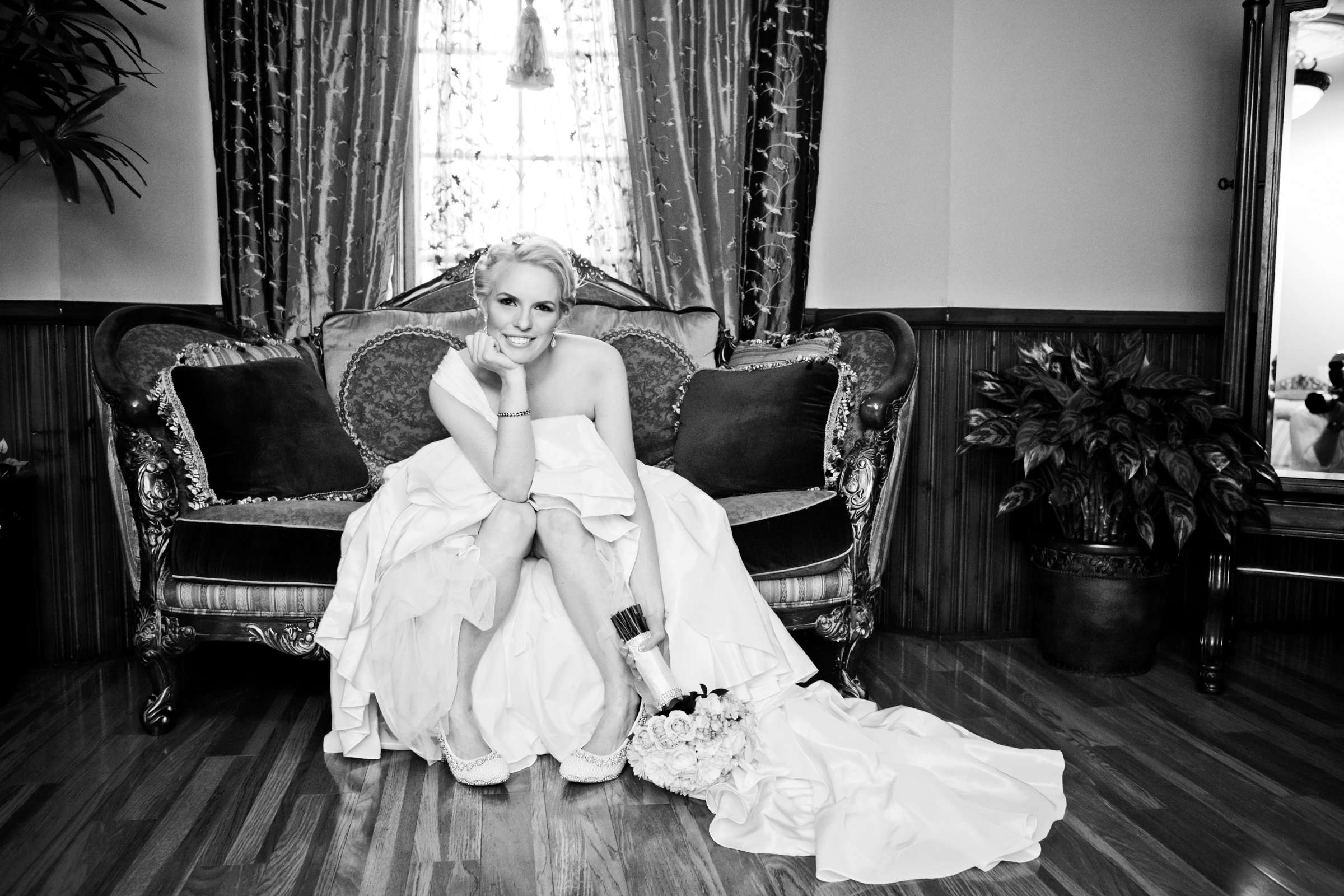 Bride at Grand Tradition Estate Wedding coordinated by Grand Tradition Estate, Michelle and John Wedding Photo #142152 by True Photography