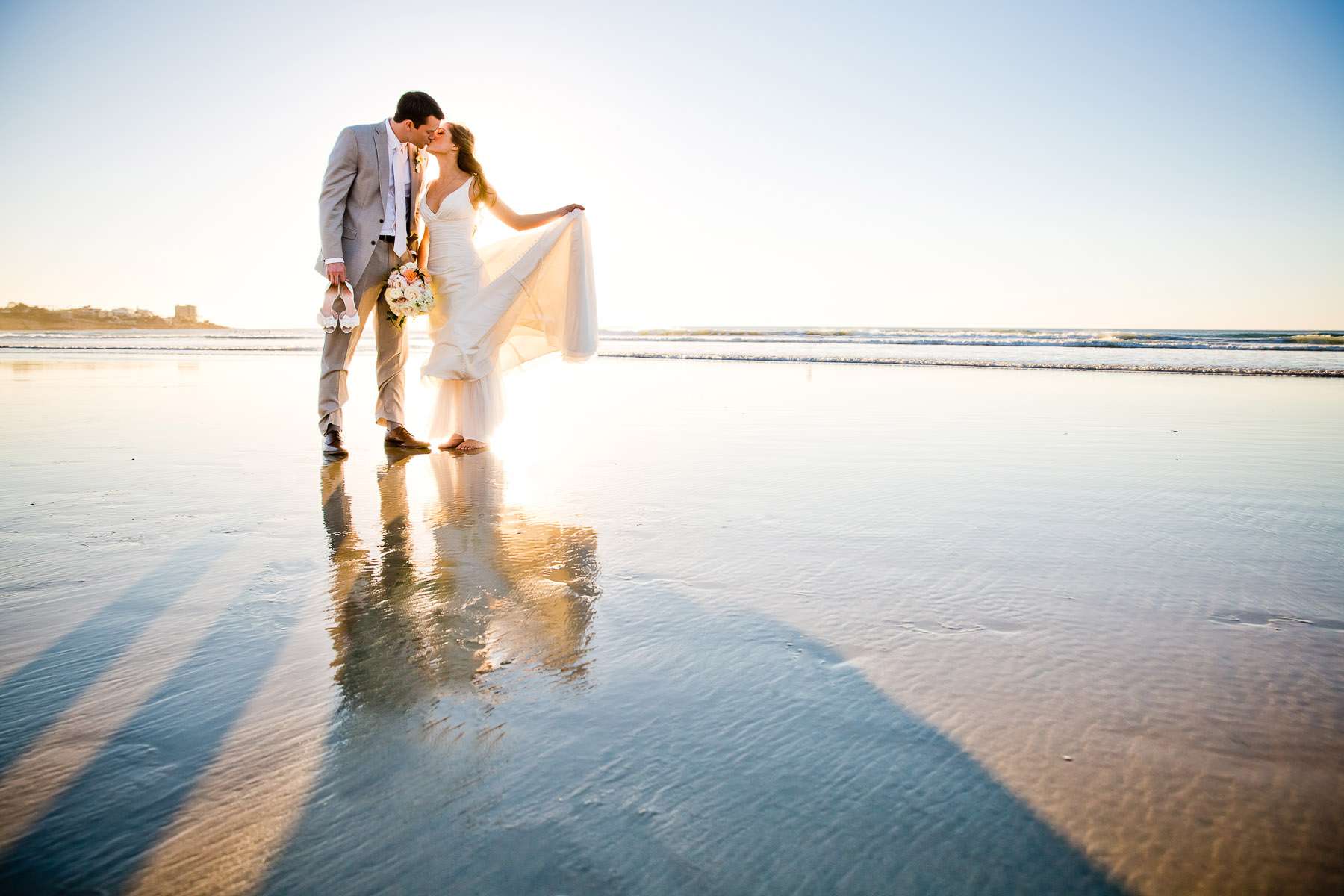 Romantic moment, Bride and Groom, Beach at Scripps Seaside Forum Wedding coordinated by Diane Christine Events, Jacqueline and Ross Wedding Photo #142308 by True Photography