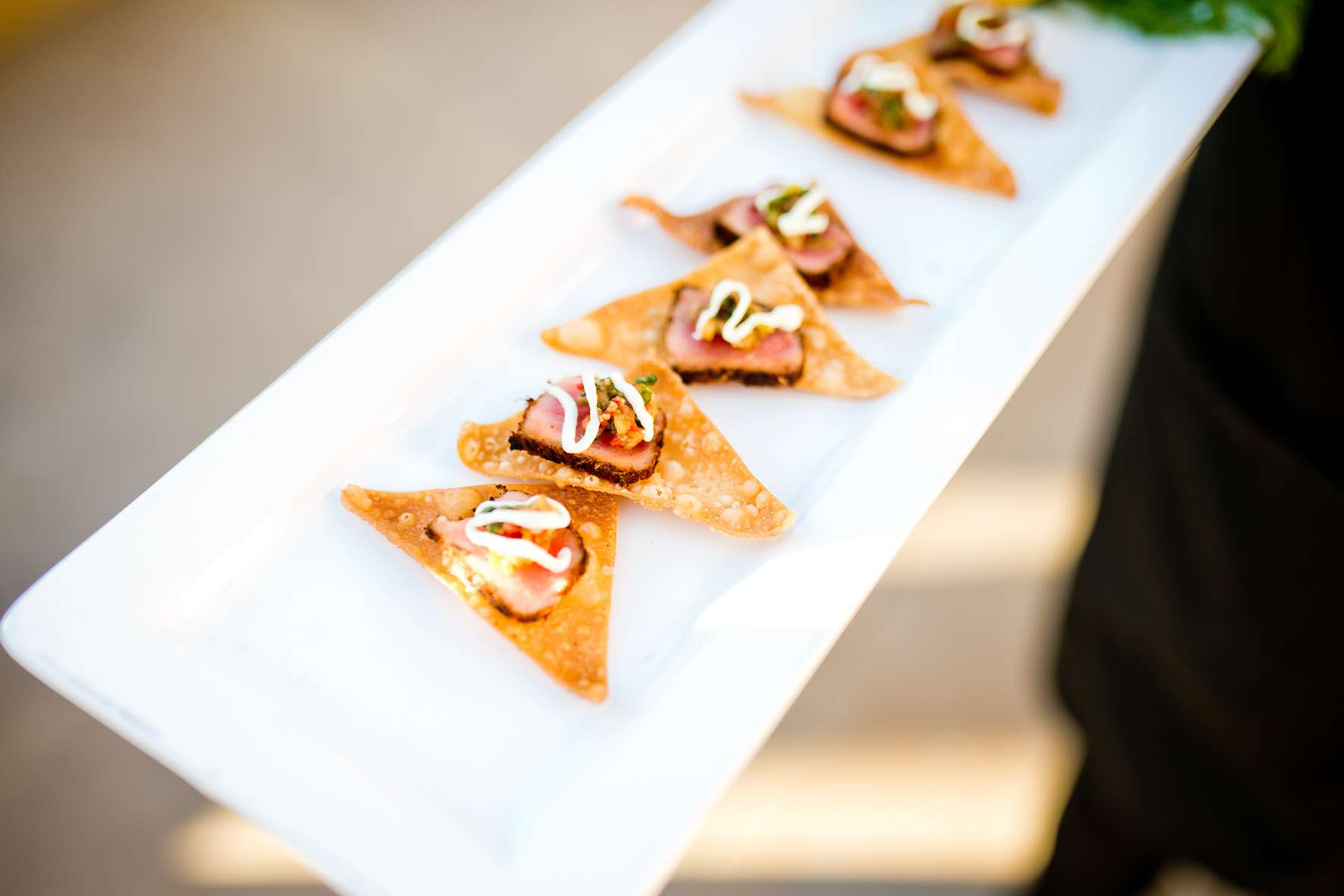 Food at Scripps Seaside Forum Wedding coordinated by Diane Christine Events, Jacqueline and Ross Wedding Photo #142343 by True Photography
