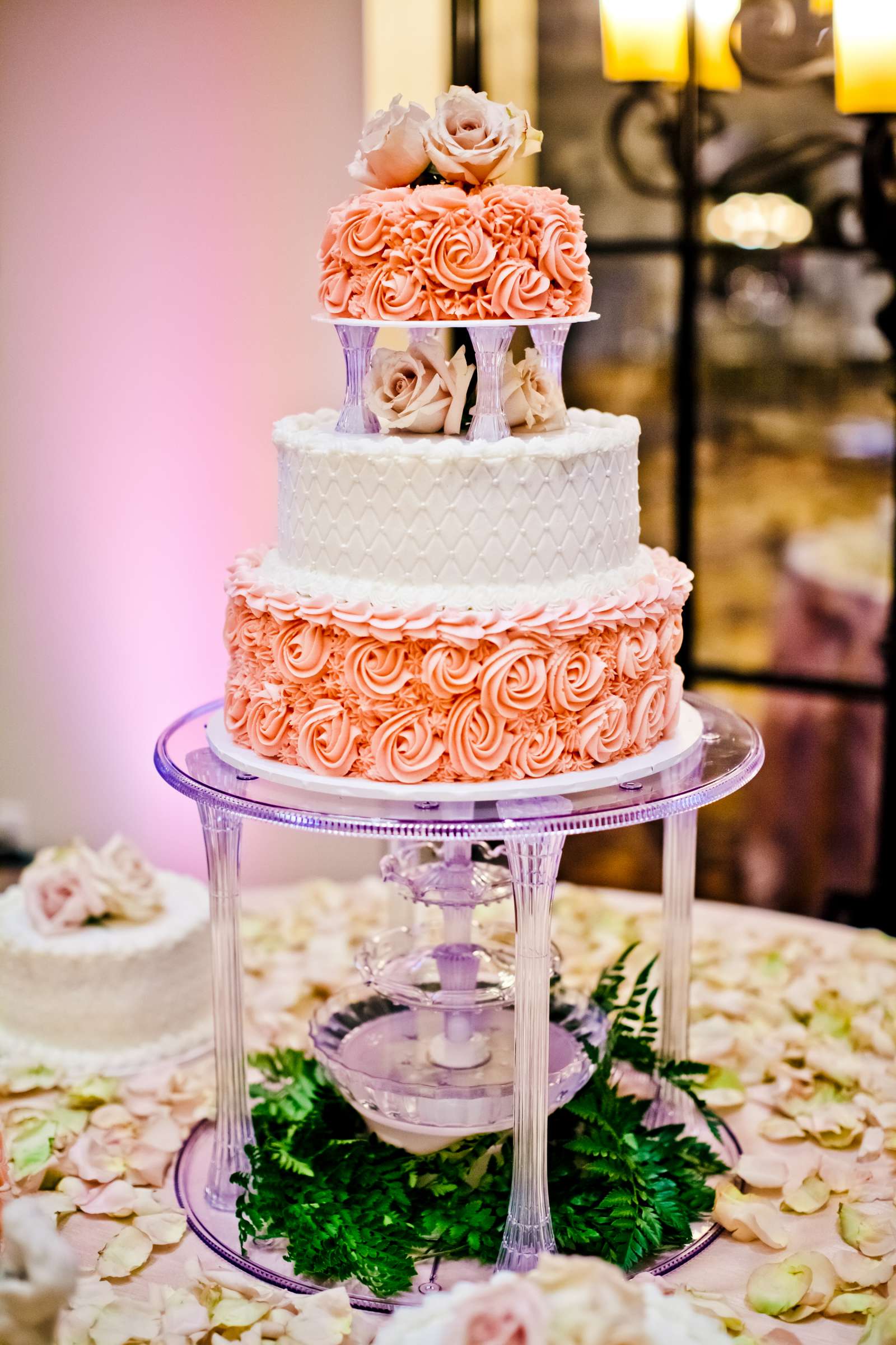 Cake at Estancia Wedding coordinated by Pink Papaya, Brittni and Nicholas Wedding Photo #142938 by True Photography
