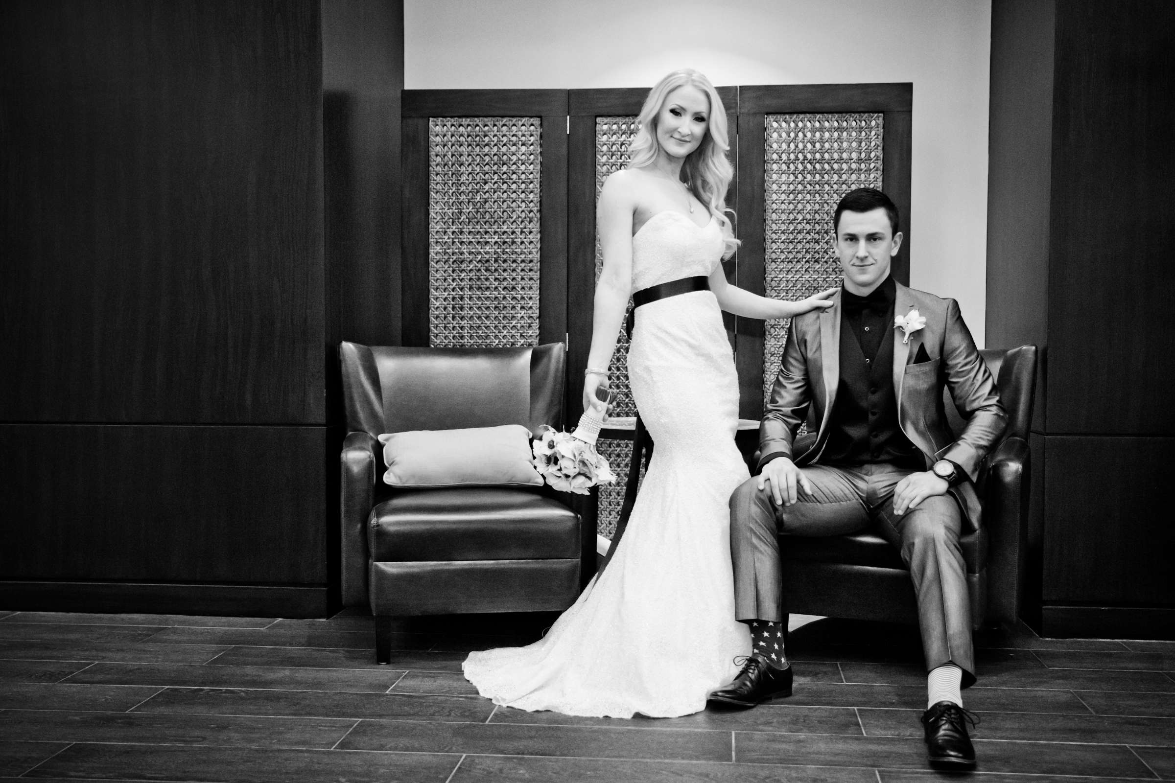 El Cortez Wedding coordinated by Holly Kalkin Weddings, Shannon and Elliott Wedding Photo #142987 by True Photography