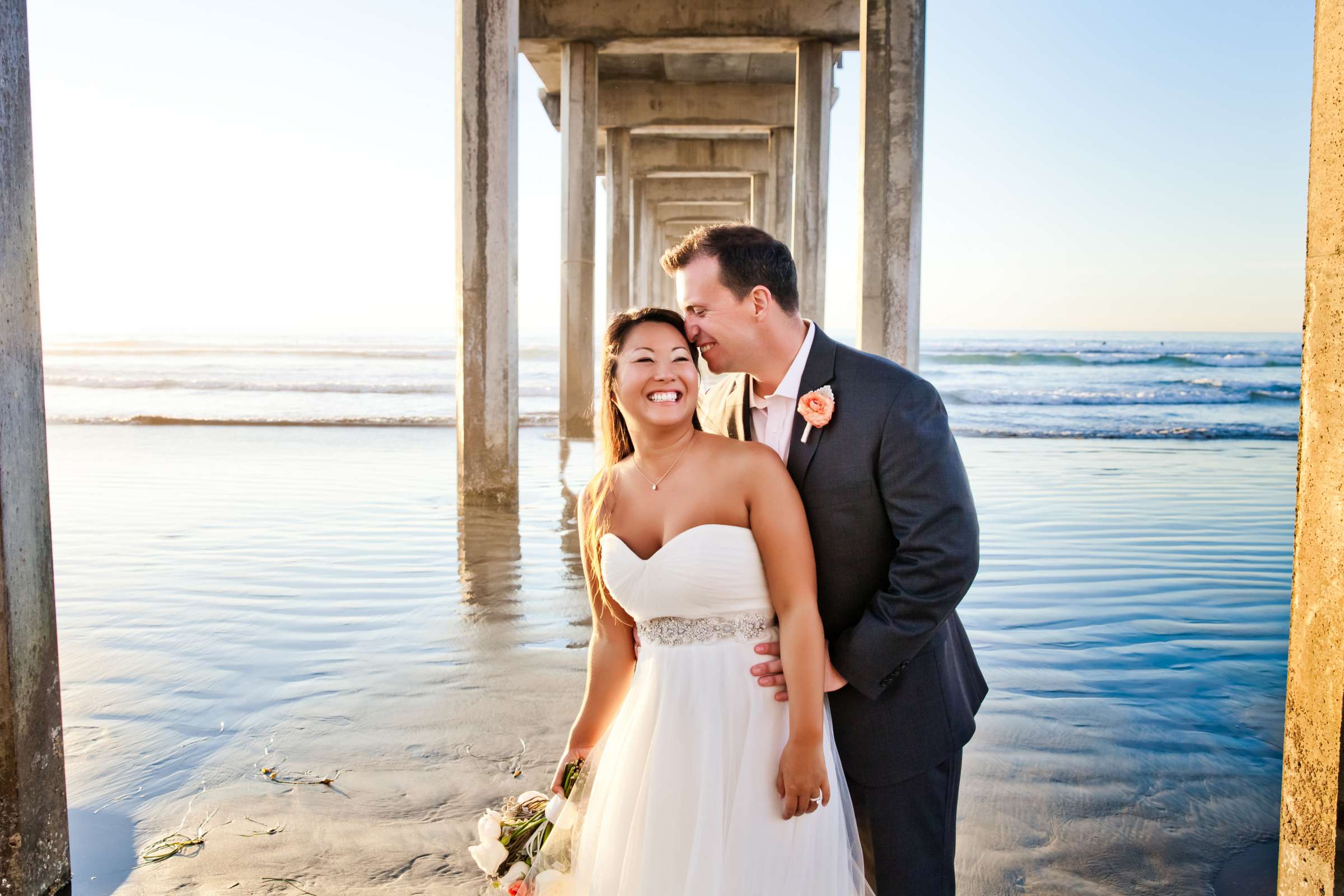 Scripps Seaside Forum Wedding coordinated by I Do Weddings, Kana and Laurence Wedding Photo #143061 by True Photography