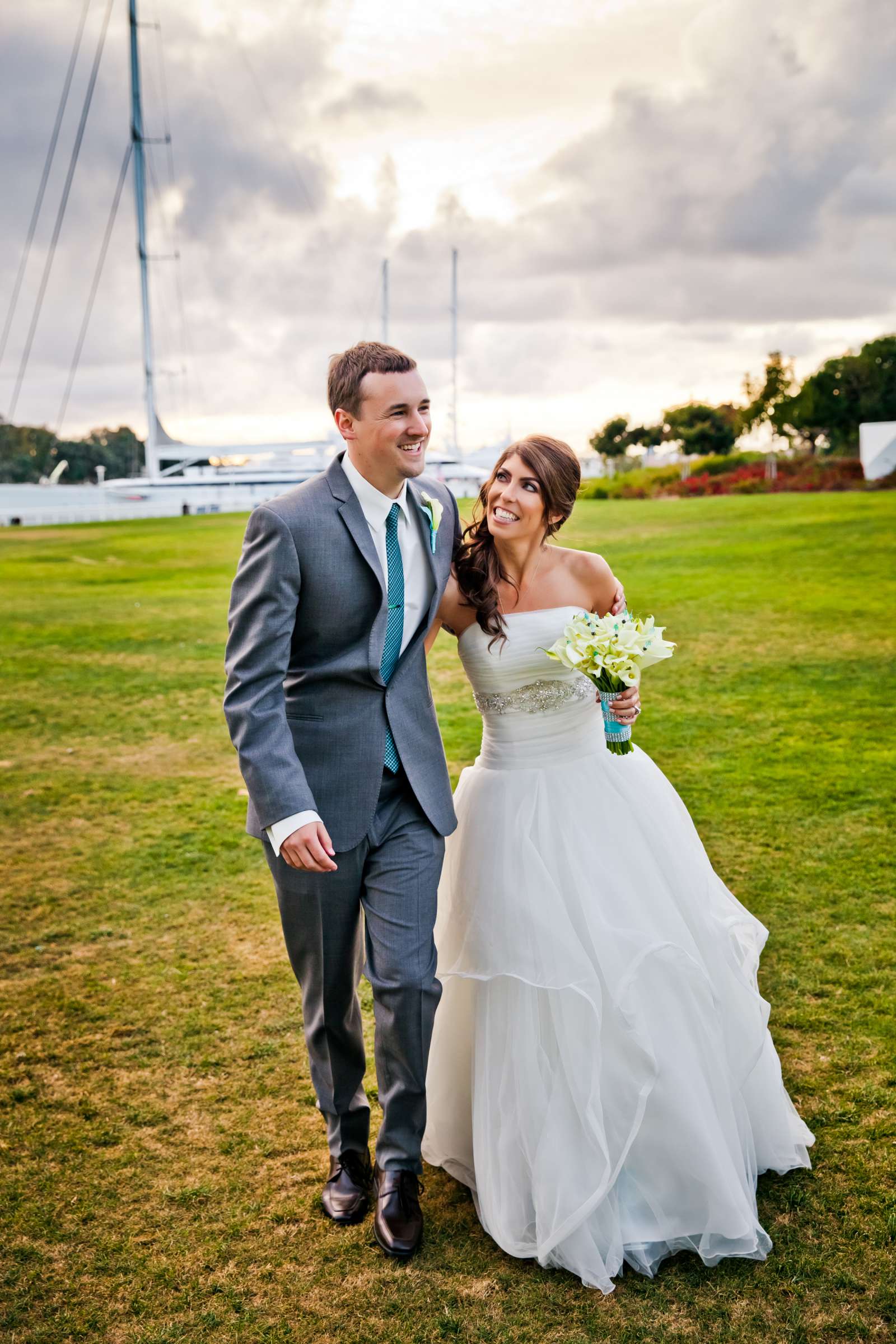 Hilton San Diego Bayfront Wedding coordinated by Holly Kalkin Weddings, Lauren and Stephen Wedding Photo #143439 by True Photography