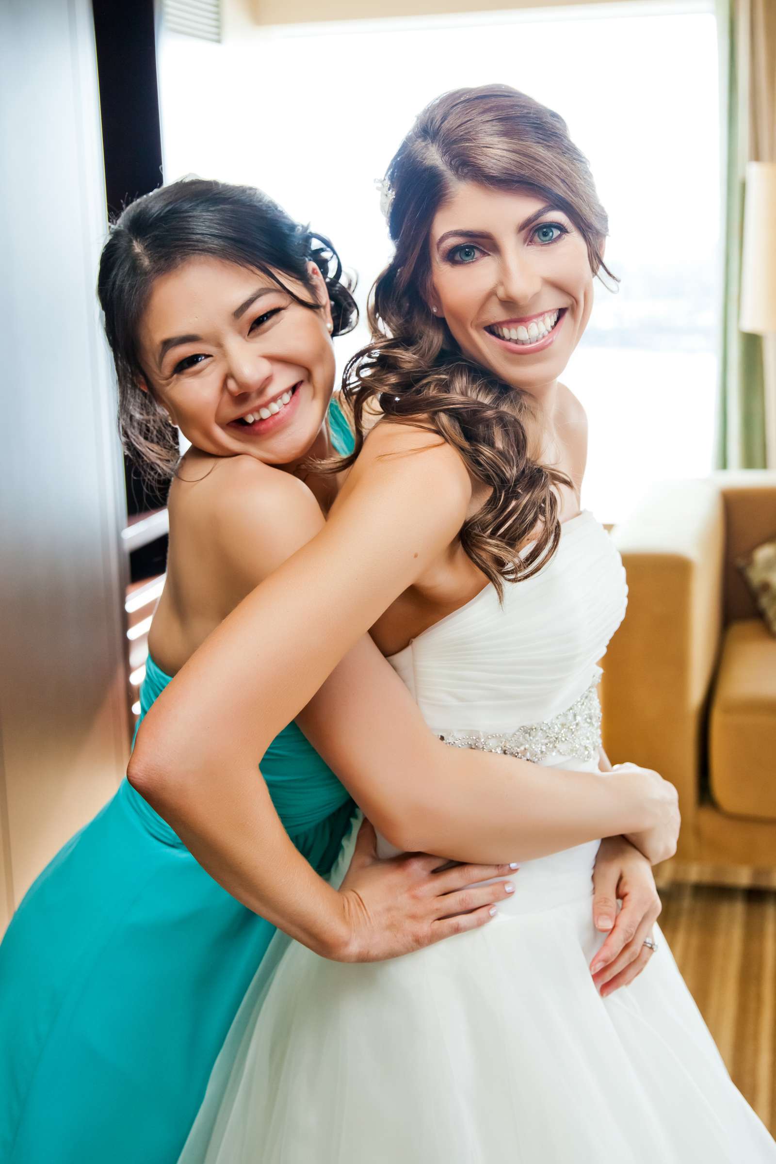Maid of Honor at Hilton San Diego Bayfront Wedding coordinated by Holly Kalkin Weddings, Lauren and Stephen Wedding Photo #143453 by True Photography