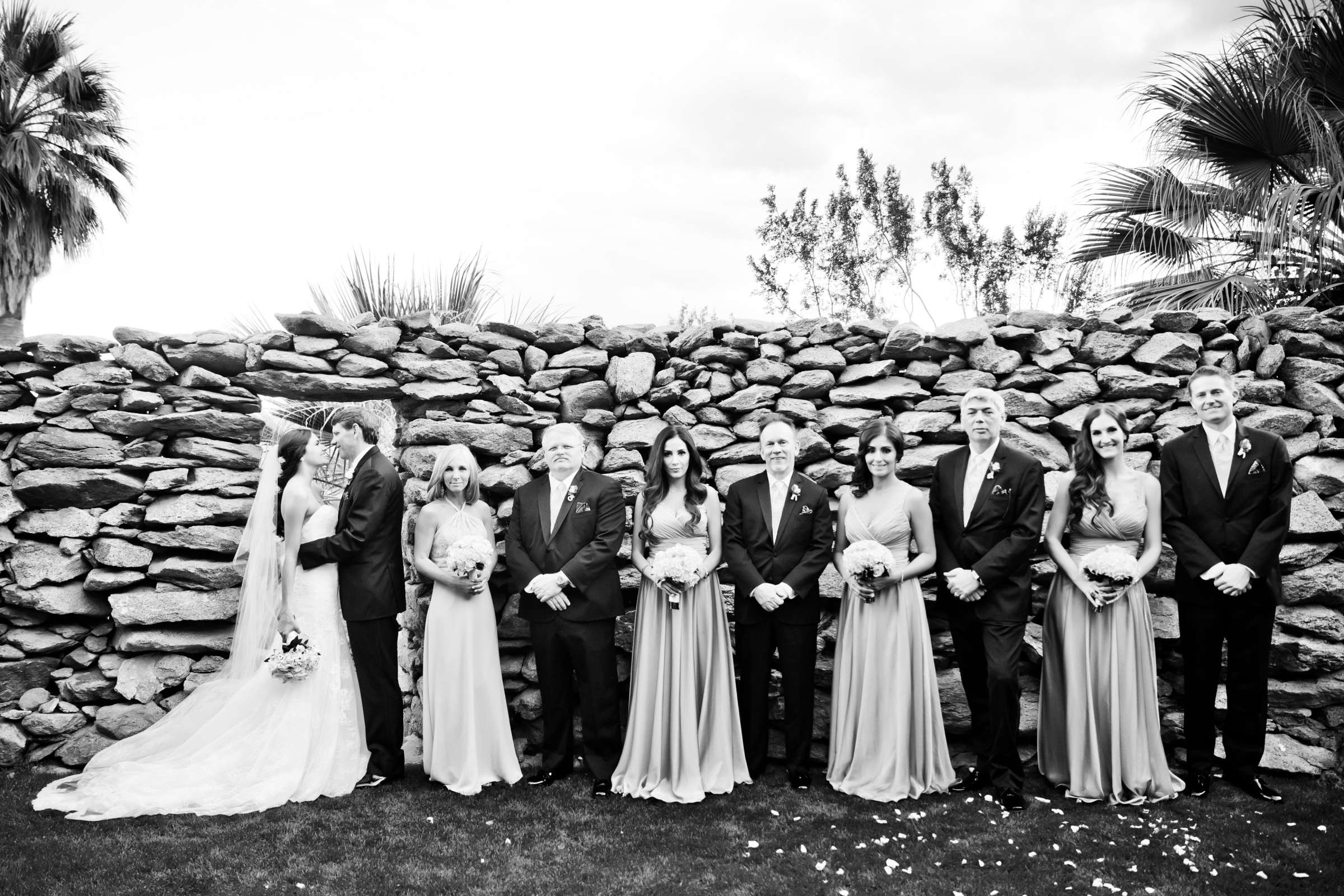 Black and White photo at The O'Donnell House Wedding coordinated by The Events Department, Kristin and Russel Wedding Photo #143574 by True Photography