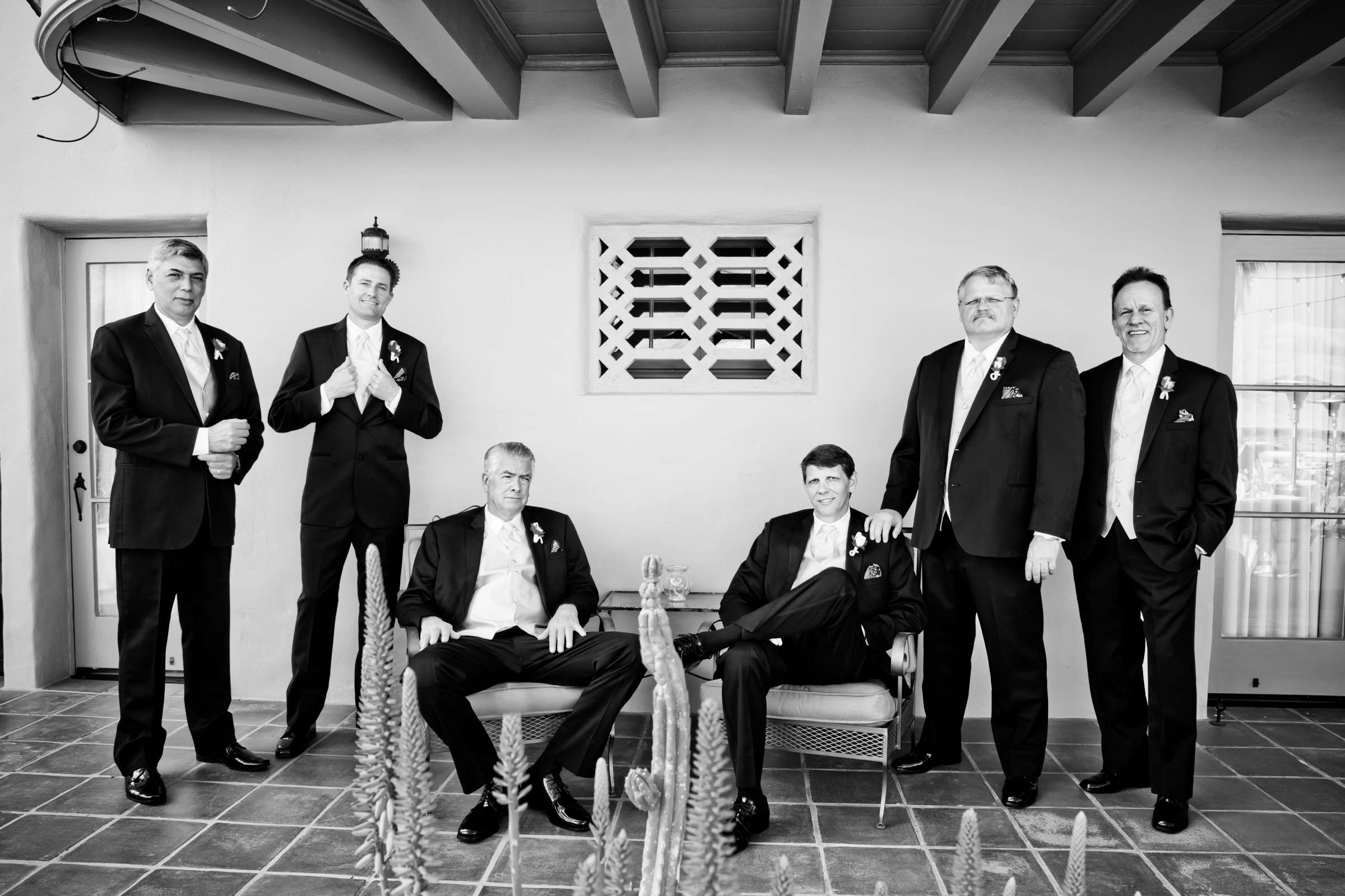 Groomsmen at The O'Donnell House Wedding coordinated by The Events Department, Kristin and Russel Wedding Photo #143577 by True Photography