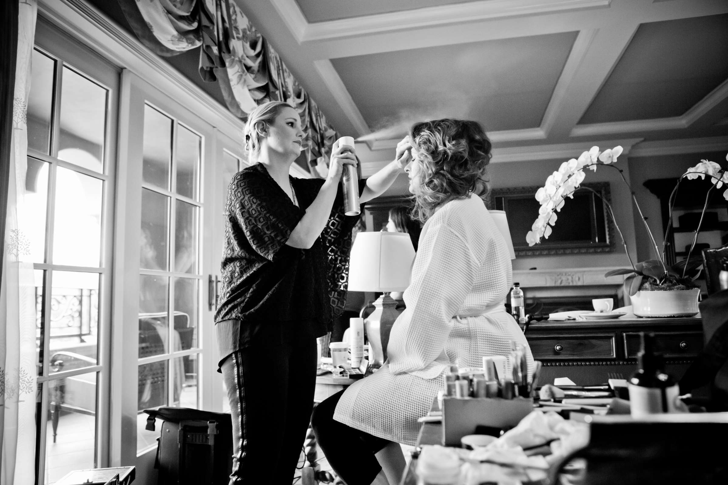 Getting Ready at Fairmont Grand Del Mar Wedding coordinated by Details Defined, Ryan and Kyle Wedding Photo #18 by True Photography