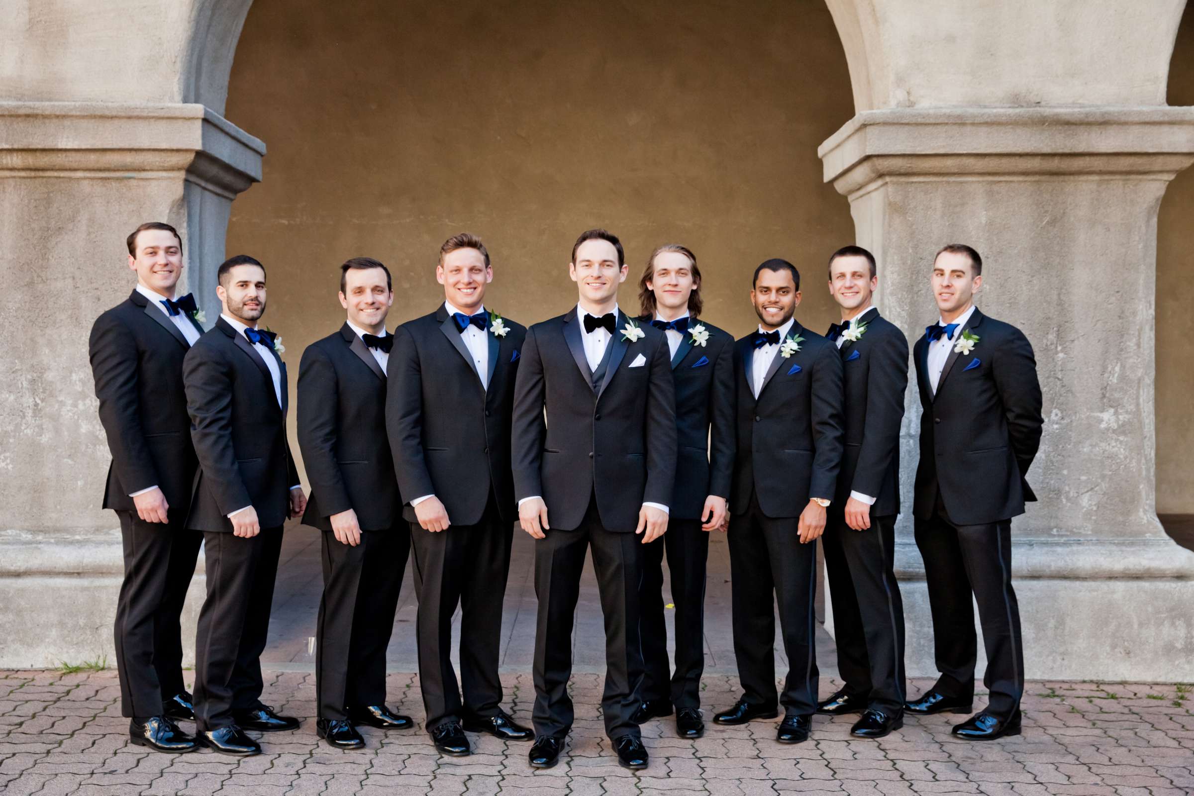 Groomsmen at Ultimate Skybox Wedding, Megan and Codie Wedding Photo #143919 by True Photography