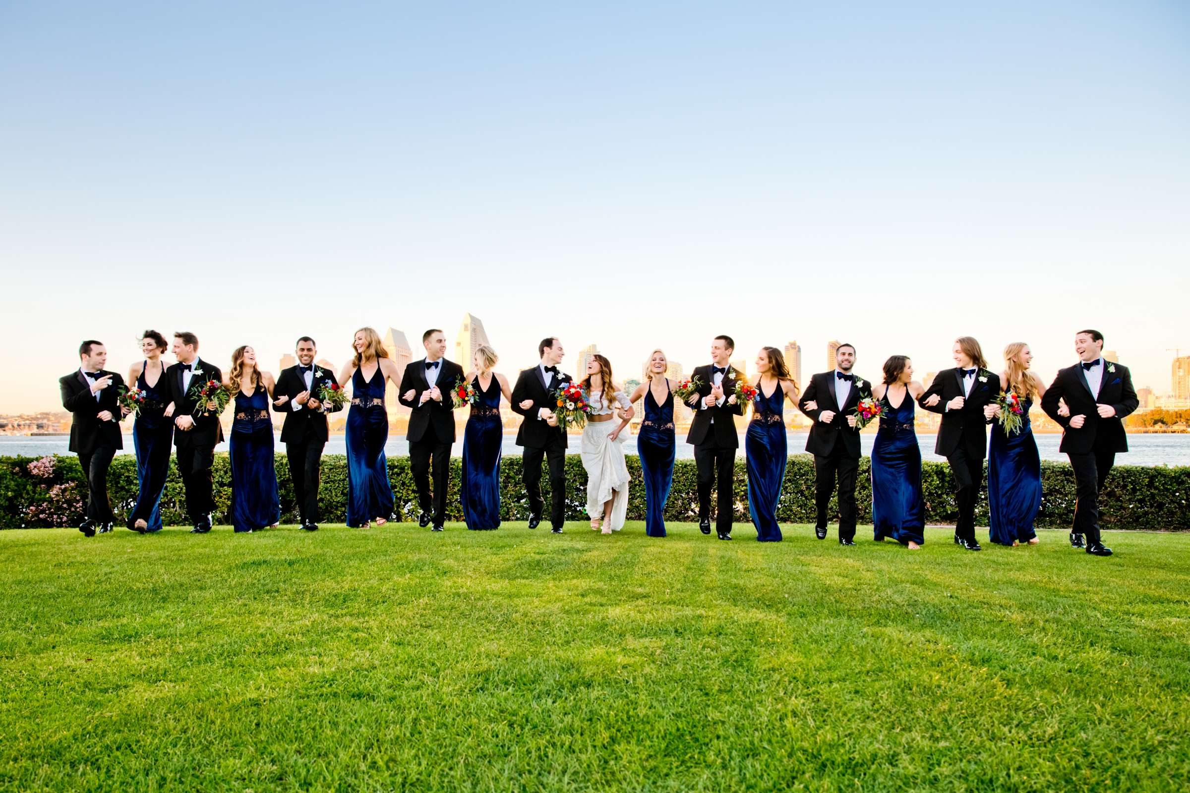 Bridal Party at The Ultimate Skybox Wedding, Megan and Codie Wedding Photo #143920 by True Photography