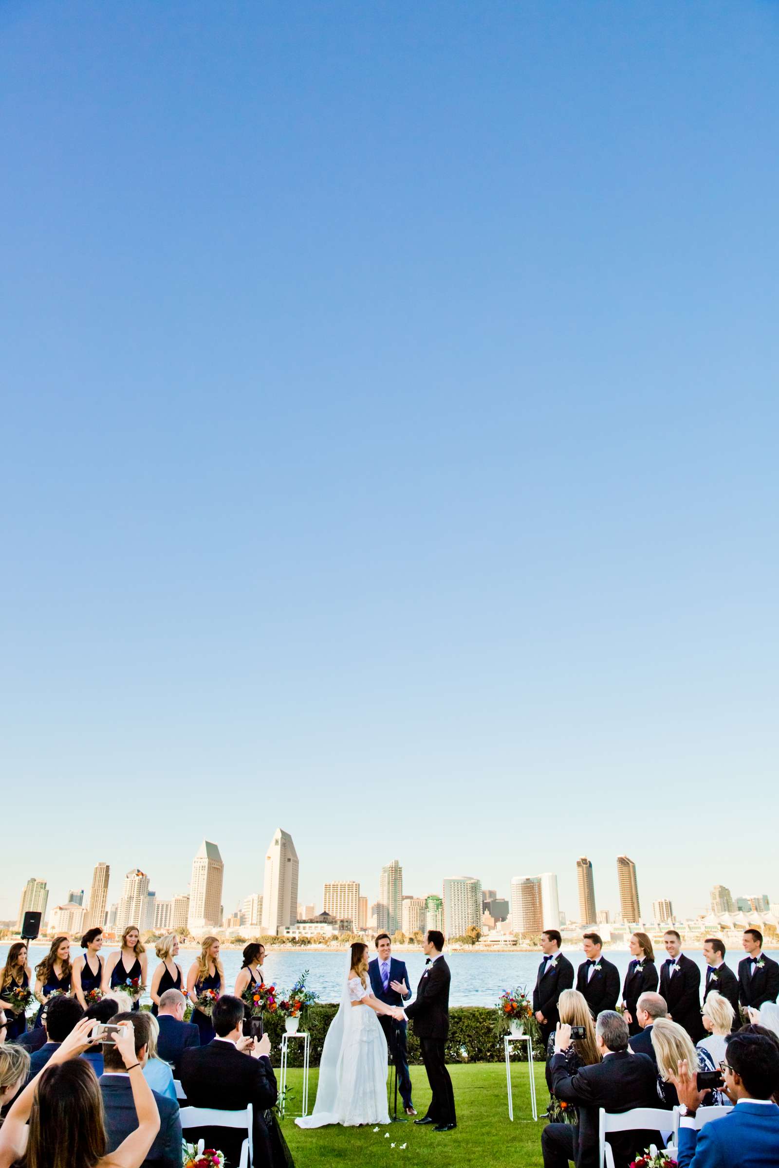 Ceremony at The Ultimate Skybox Wedding, Megan and Codie Wedding Photo #143923 by True Photography