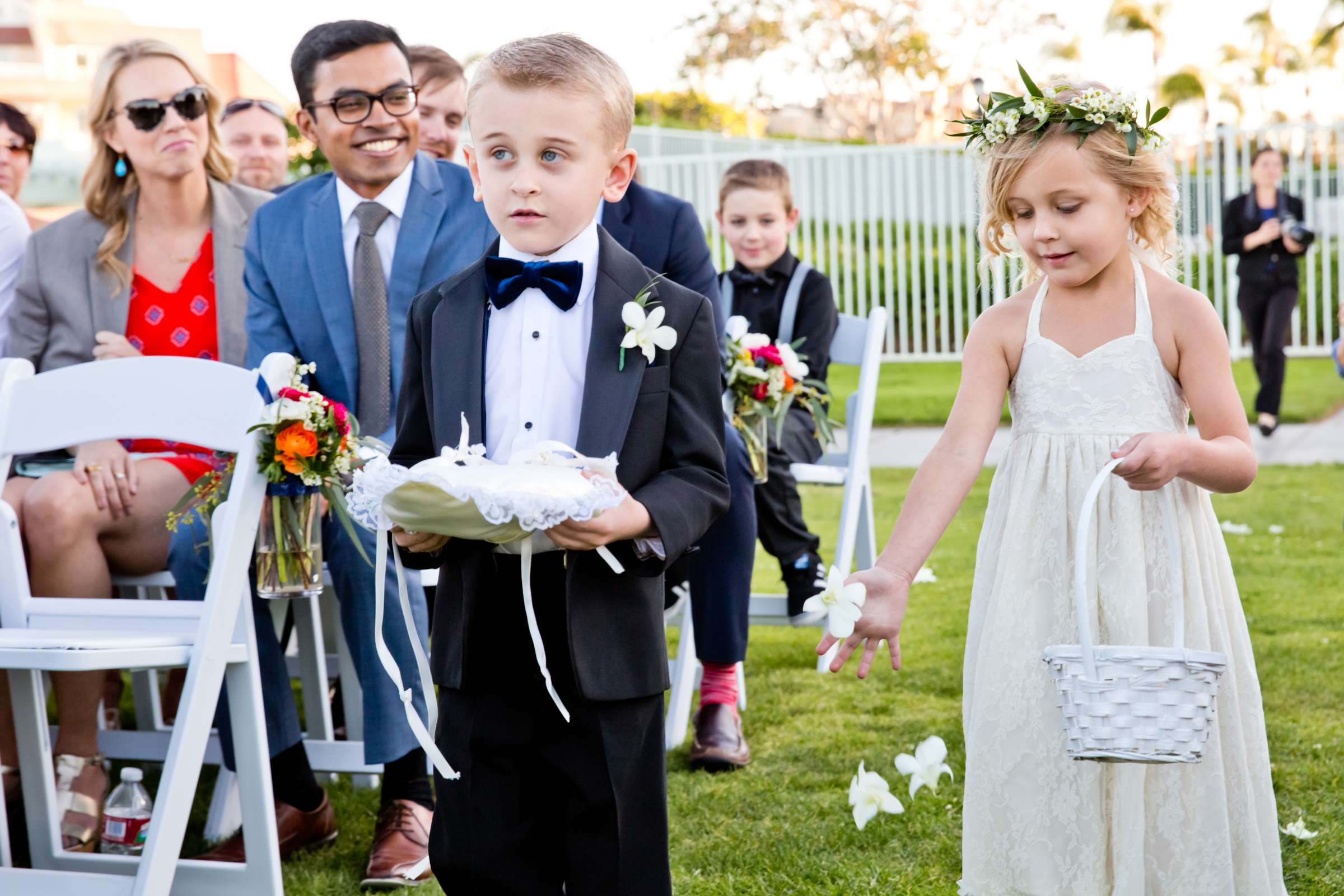 Flower Girl at The Ultimate Skybox Wedding, Megan and Codie Wedding Photo #143955 by True Photography