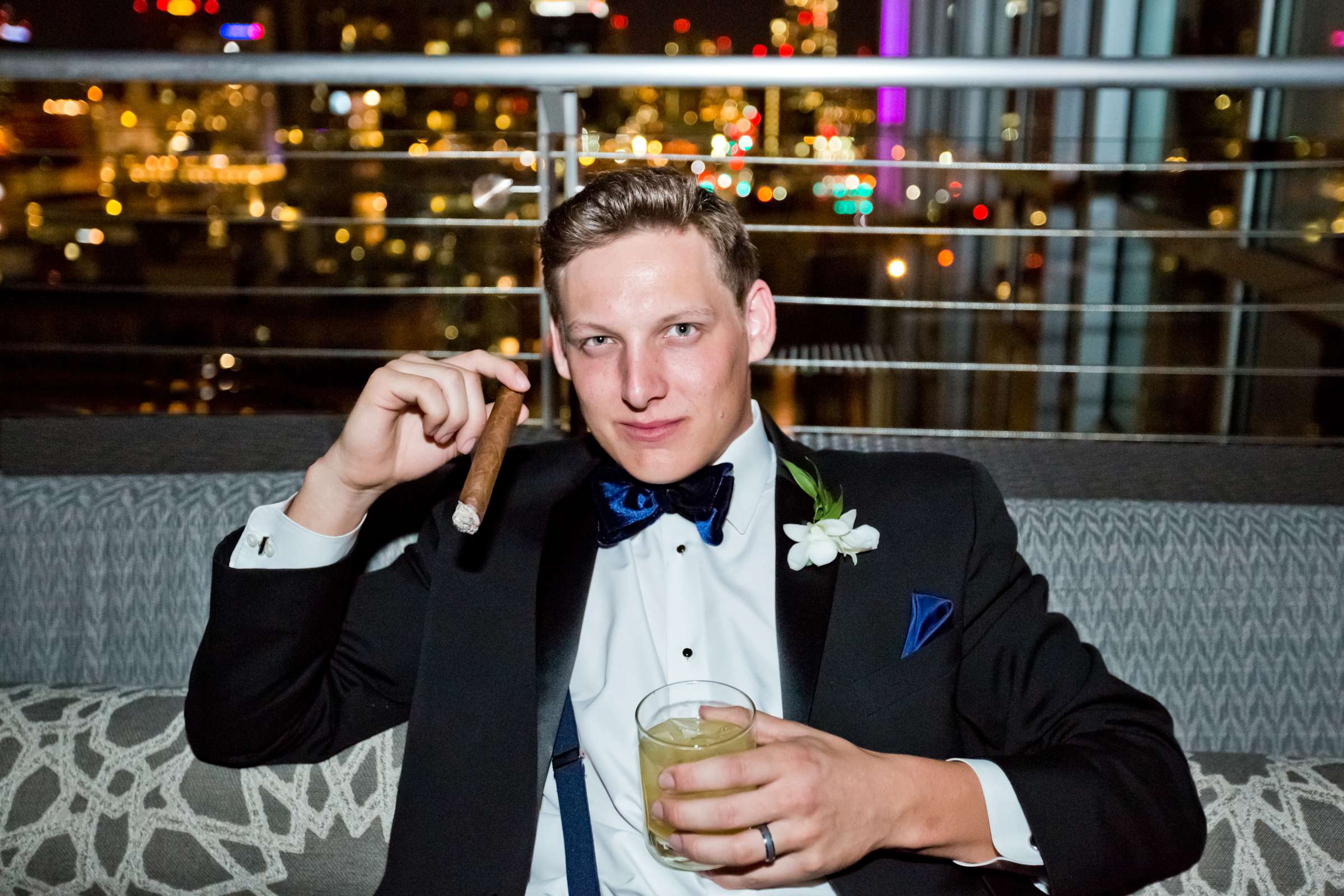 Groom at The Ultimate Skybox Wedding, Megan and Codie Wedding Photo #143979 by True Photography