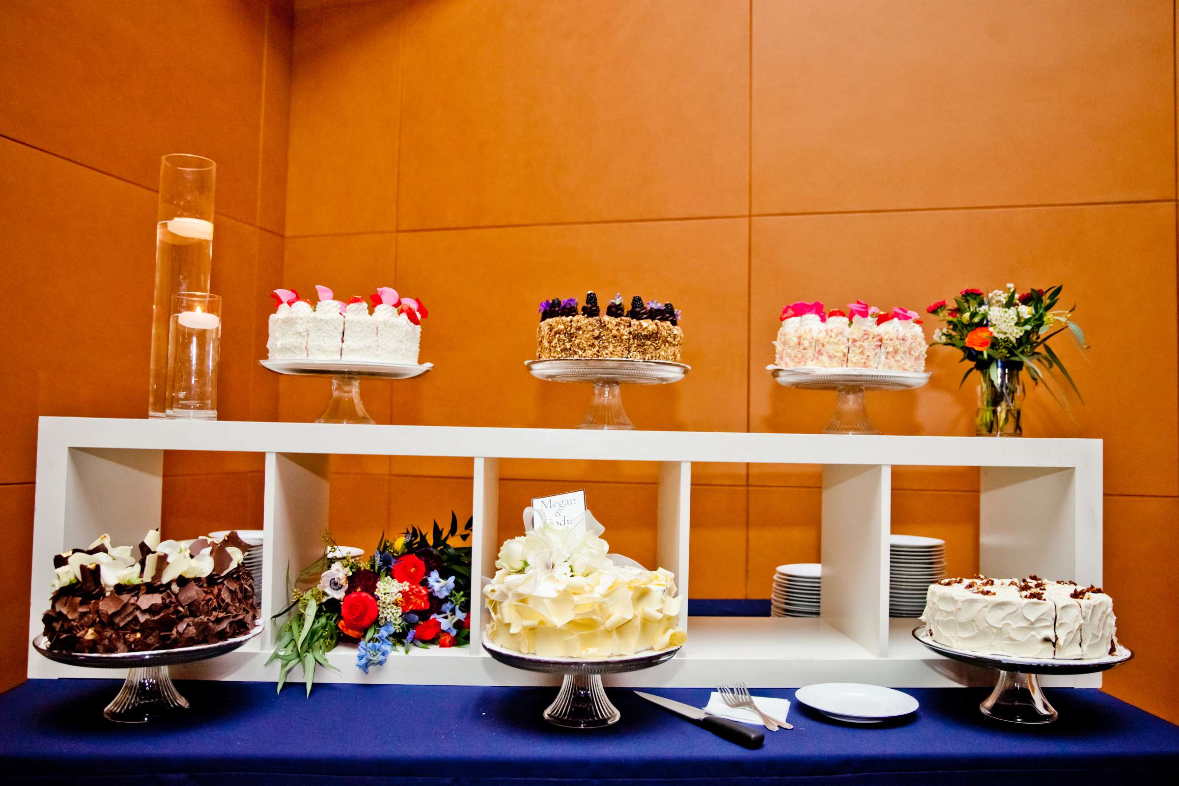 Cake at The Ultimate Skybox Wedding, Megan and Codie Wedding Photo #143985 by True Photography