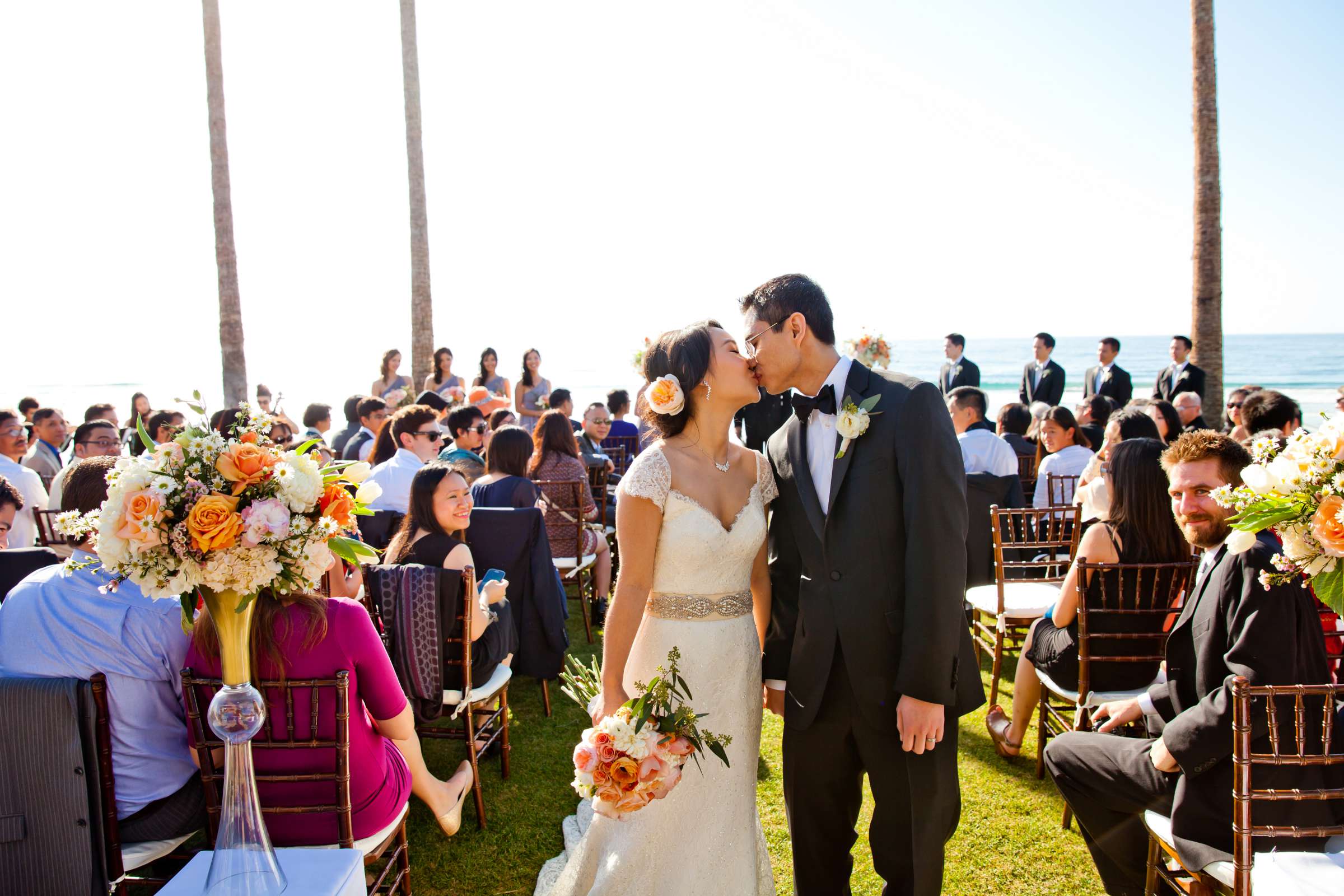 Ceremony at Scripps Seaside Forum Wedding, Jessica and Tien Wedding Photo #144073 by True Photography