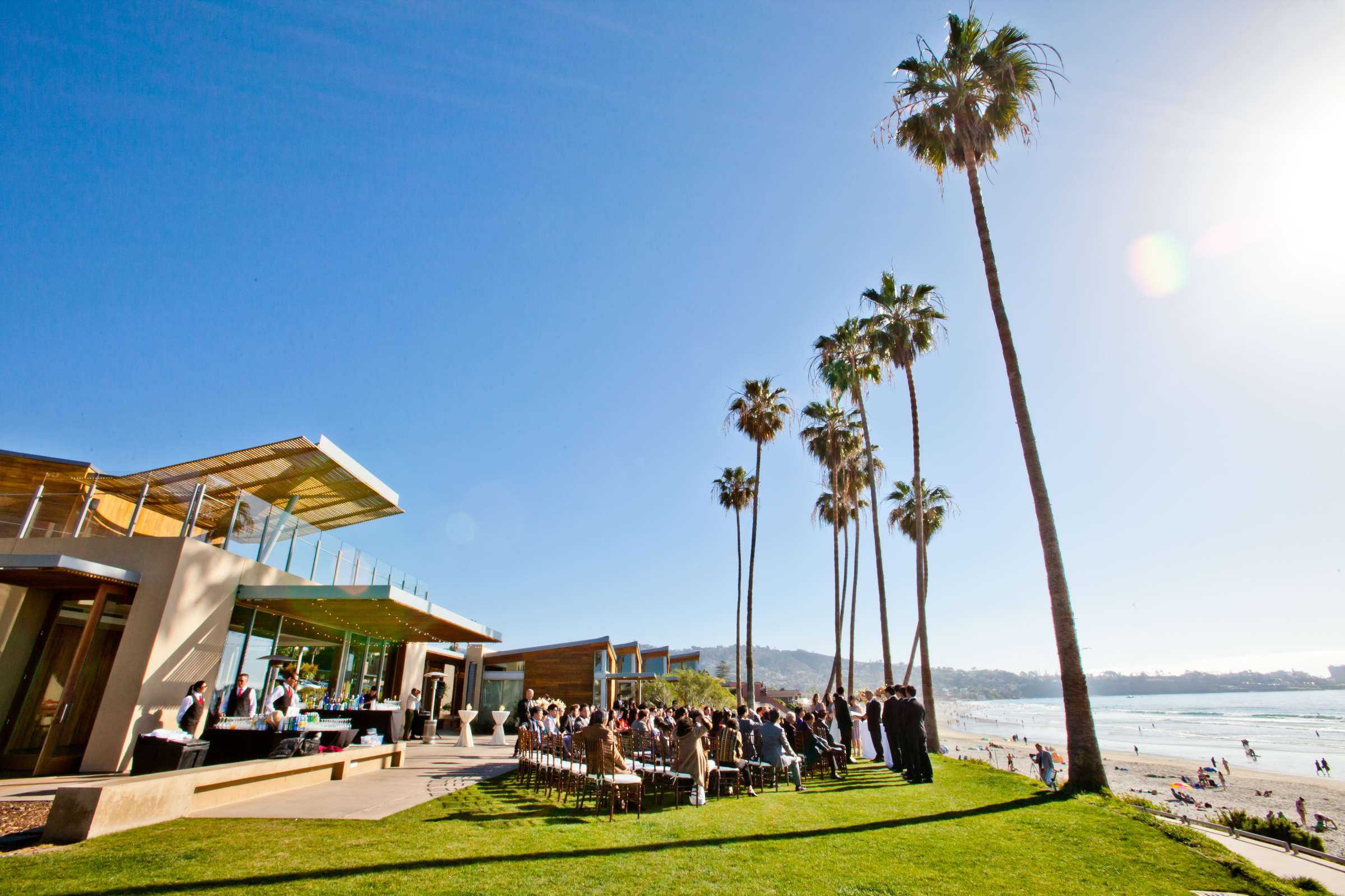 Ceremony at Scripps Seaside Forum Wedding, Jessica and Tien Wedding Photo #144120 by True Photography