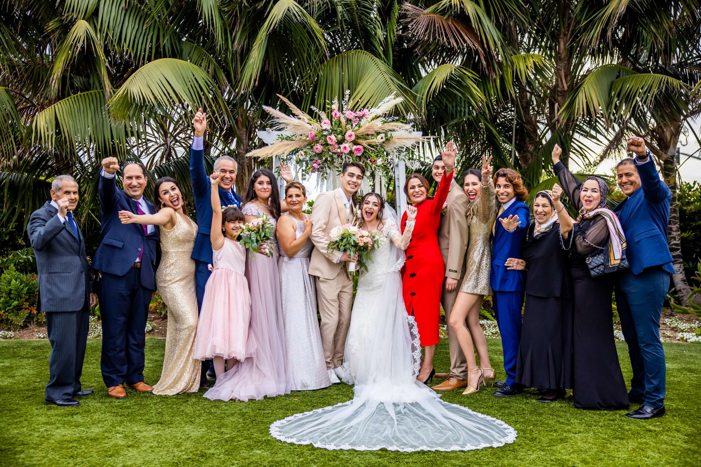 Cape Rey Carlsbad, A Hilton Resort Wedding, Yasmeen and Dakota Wedding Photo #23 by True Photography