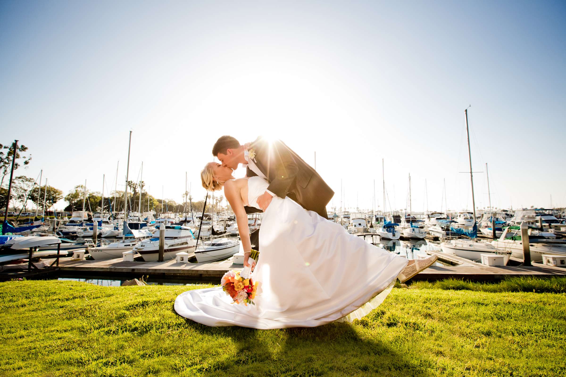 Marina Village Conference Center Wedding coordinated by Hannah Smith Events, Haylie and Daniel Wedding Photo #3 by True Photography