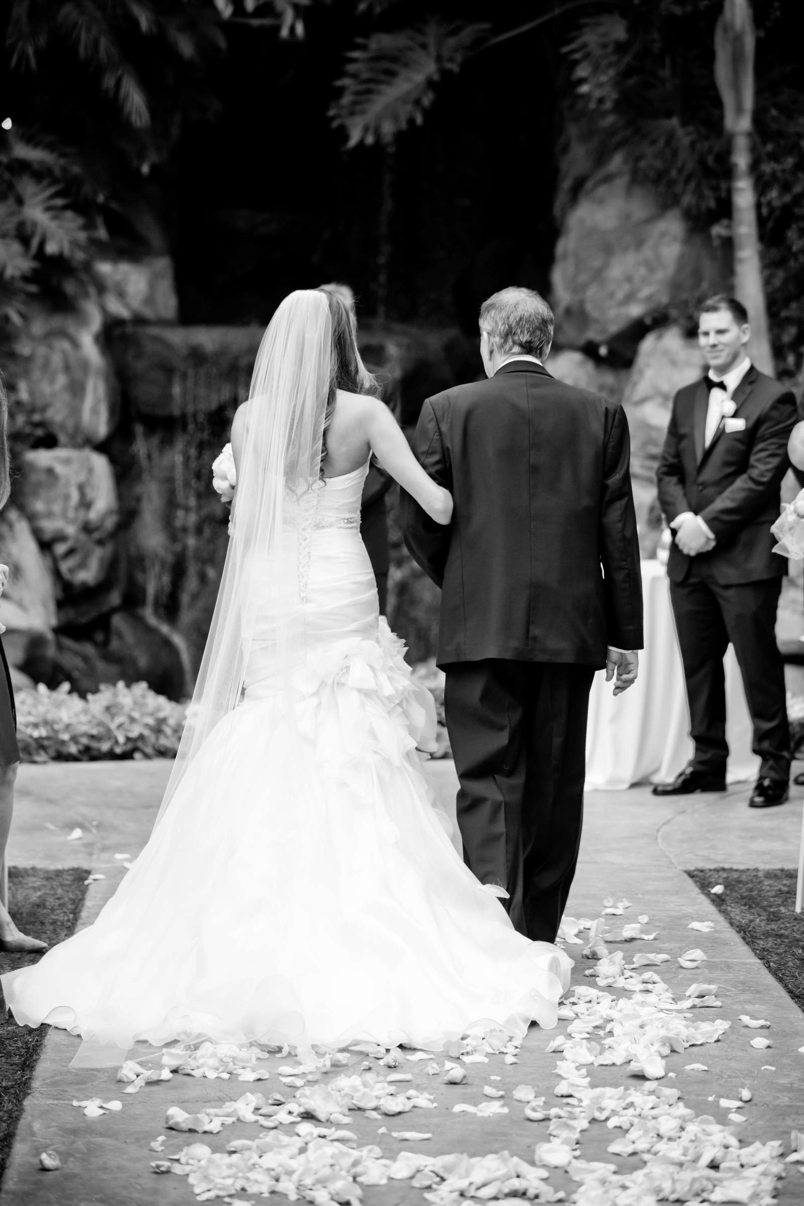 Black and White photo at Grand Tradition Estate Wedding coordinated by Grand Tradition Estate, Sarah and Bradley Wedding Photo #34 by True Photography