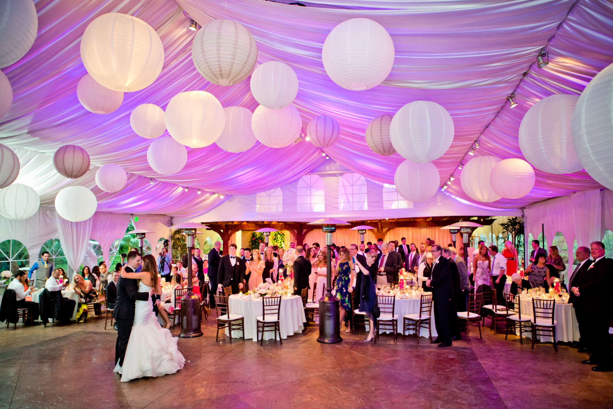 Tented Event, First Dance at Grand Tradition Estate Wedding coordinated by Grand Tradition Estate, Sarah and Bradley Wedding Photo #46 by True Photography