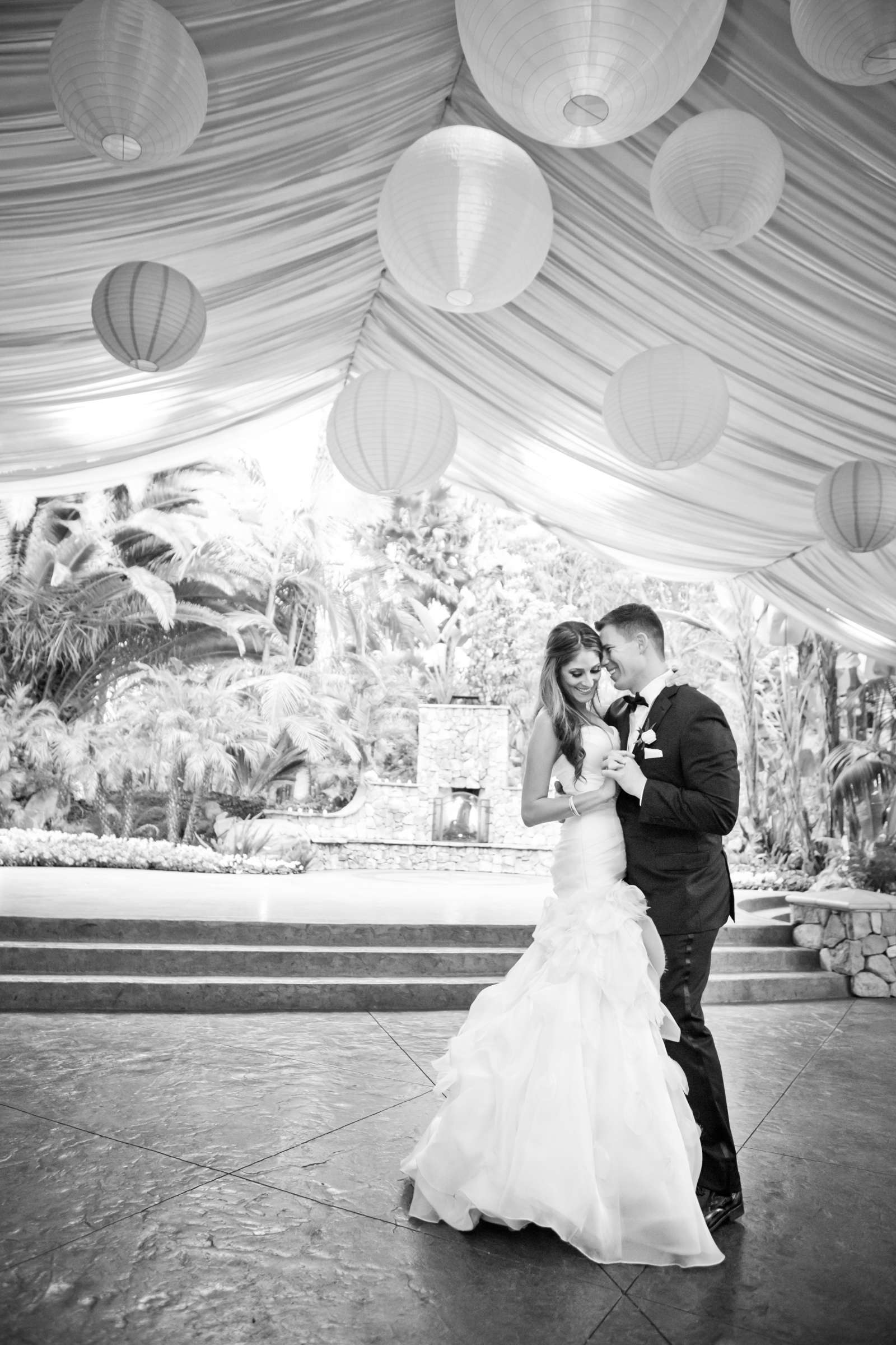 First Dance, Black and White photo at Grand Tradition Estate Wedding coordinated by Grand Tradition Estate, Sarah and Bradley Wedding Photo #47 by True Photography