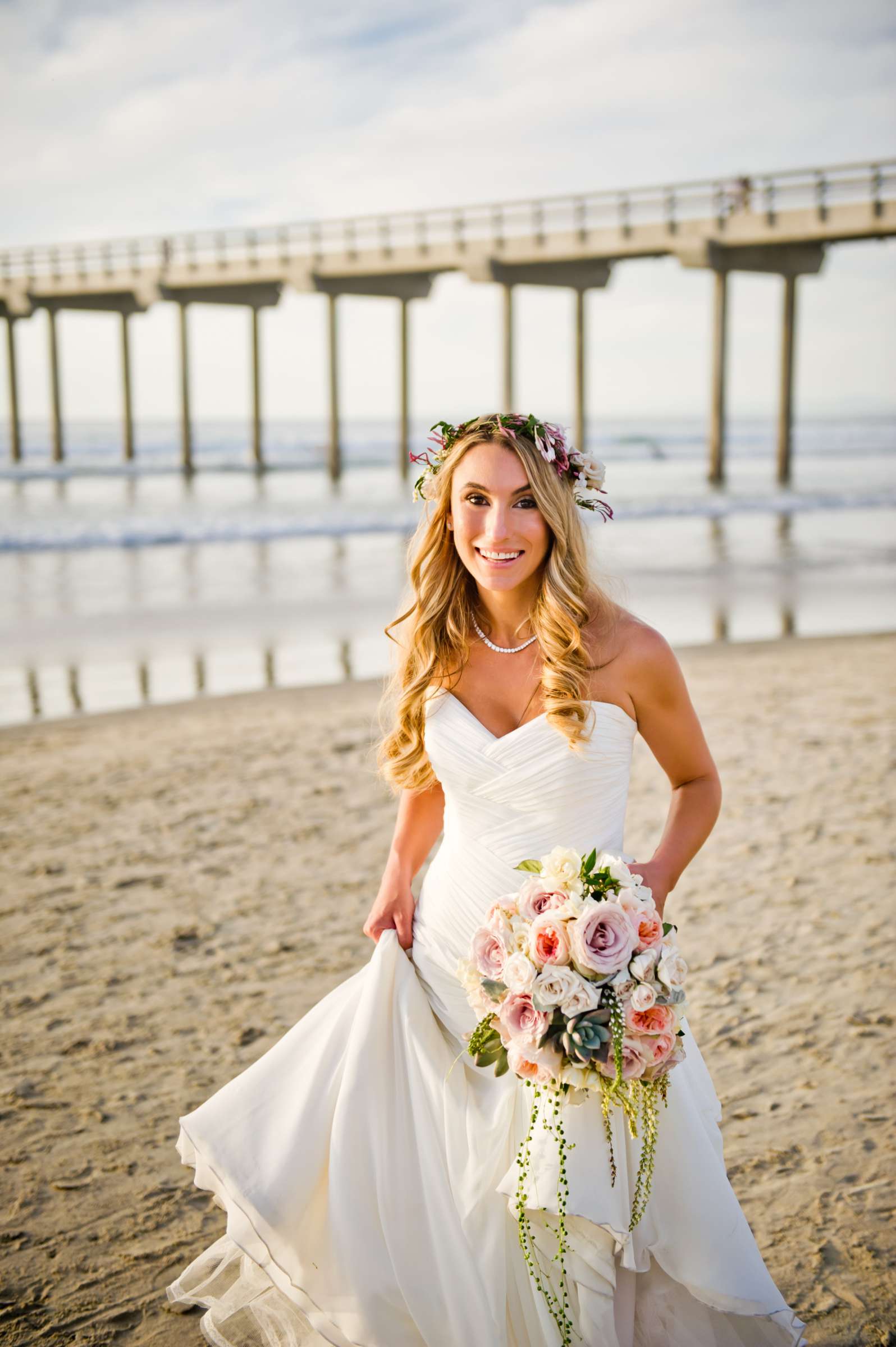 Scripps Seaside Forum Wedding coordinated by I Do Weddings, Adrienne and Noah Wedding Photo #9 by True Photography