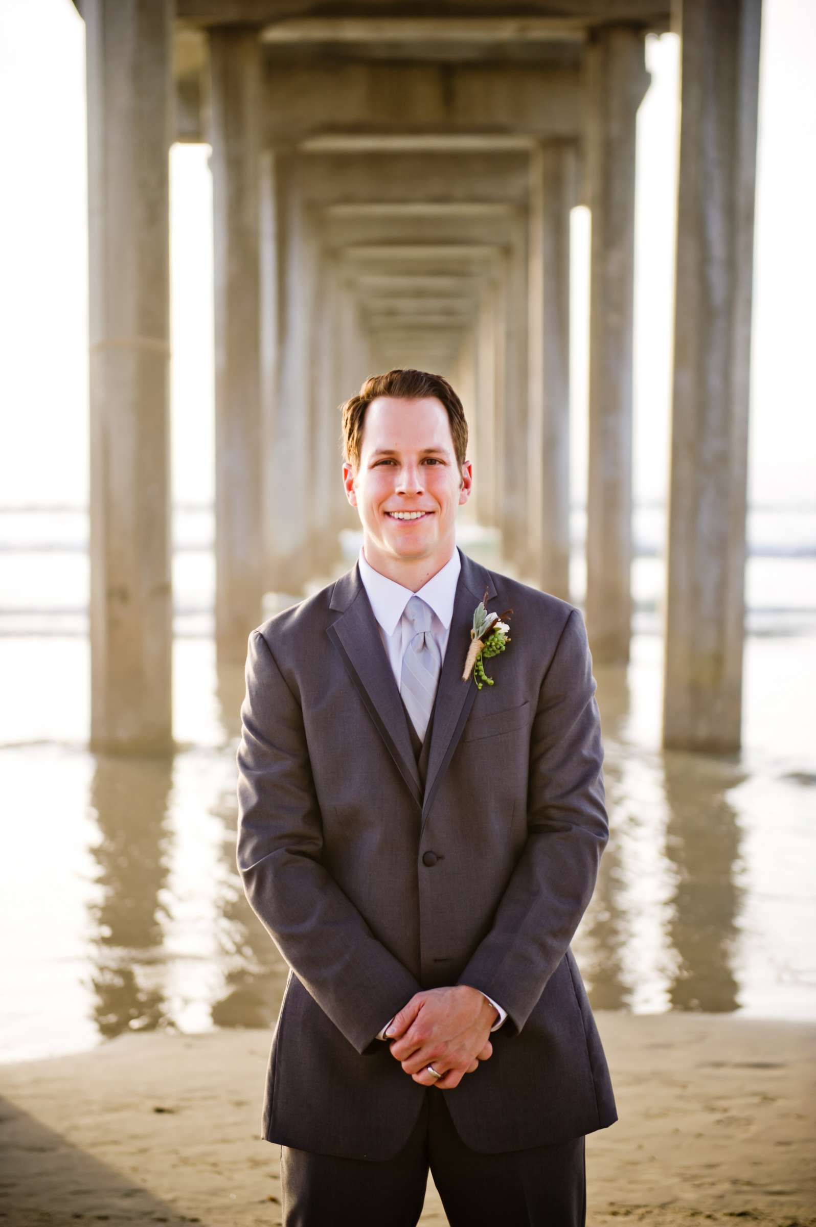 Scripps Seaside Forum Wedding coordinated by I Do Weddings, Adrienne and Noah Wedding Photo #10 by True Photography