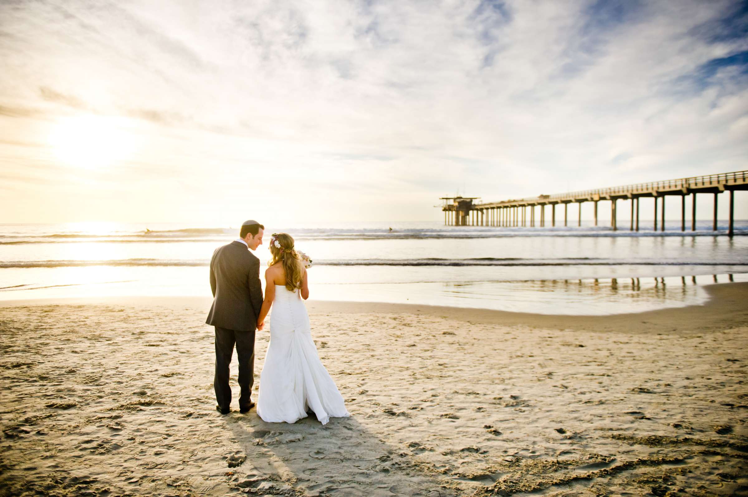 Scripps Seaside Forum Wedding coordinated by I Do Weddings, Adrienne and Noah Wedding Photo #3 by True Photography