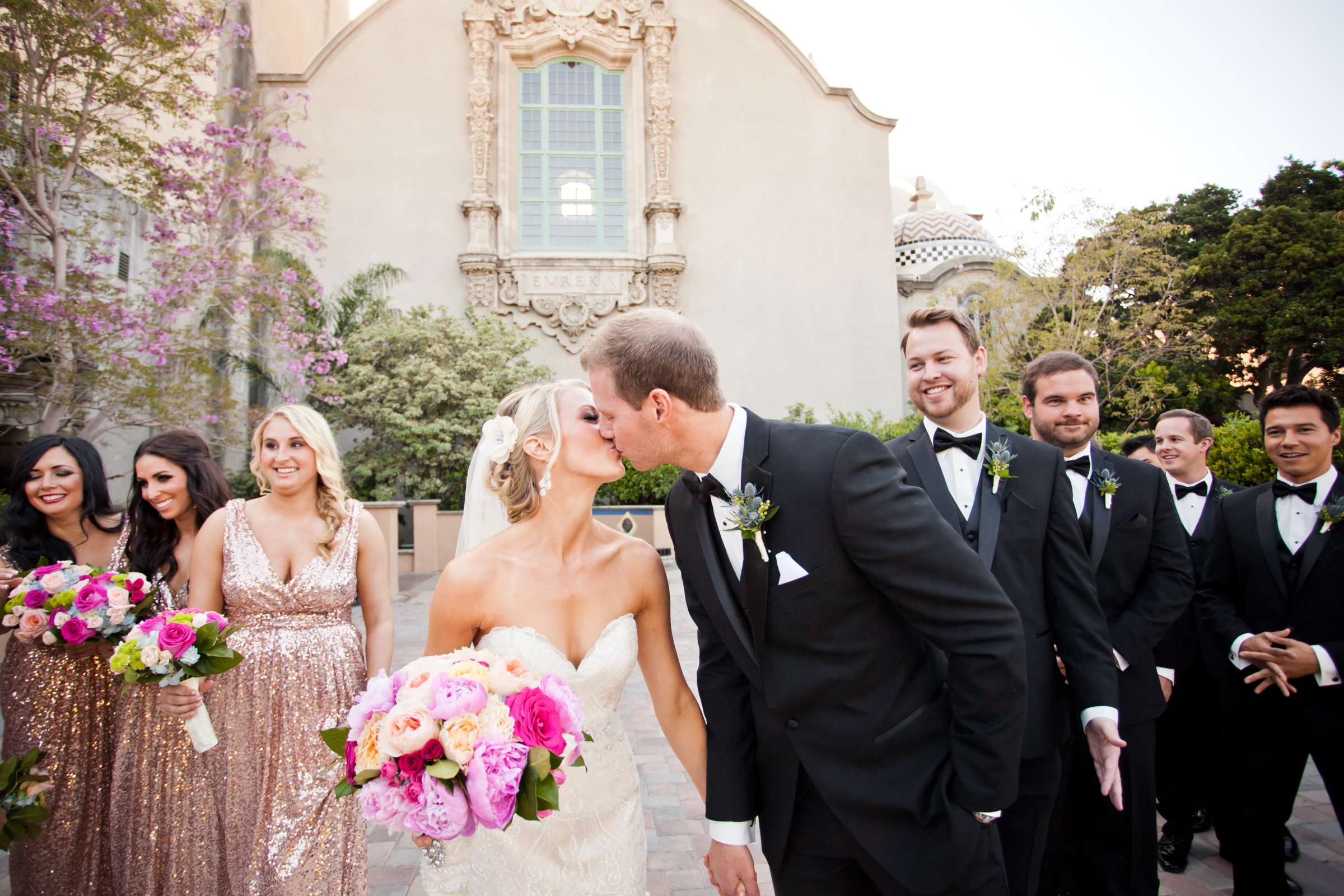 San Diego Museum of Art Wedding coordinated by Lavish Weddings, Lisa and Kyle Wedding Photo #146240 by True Photography