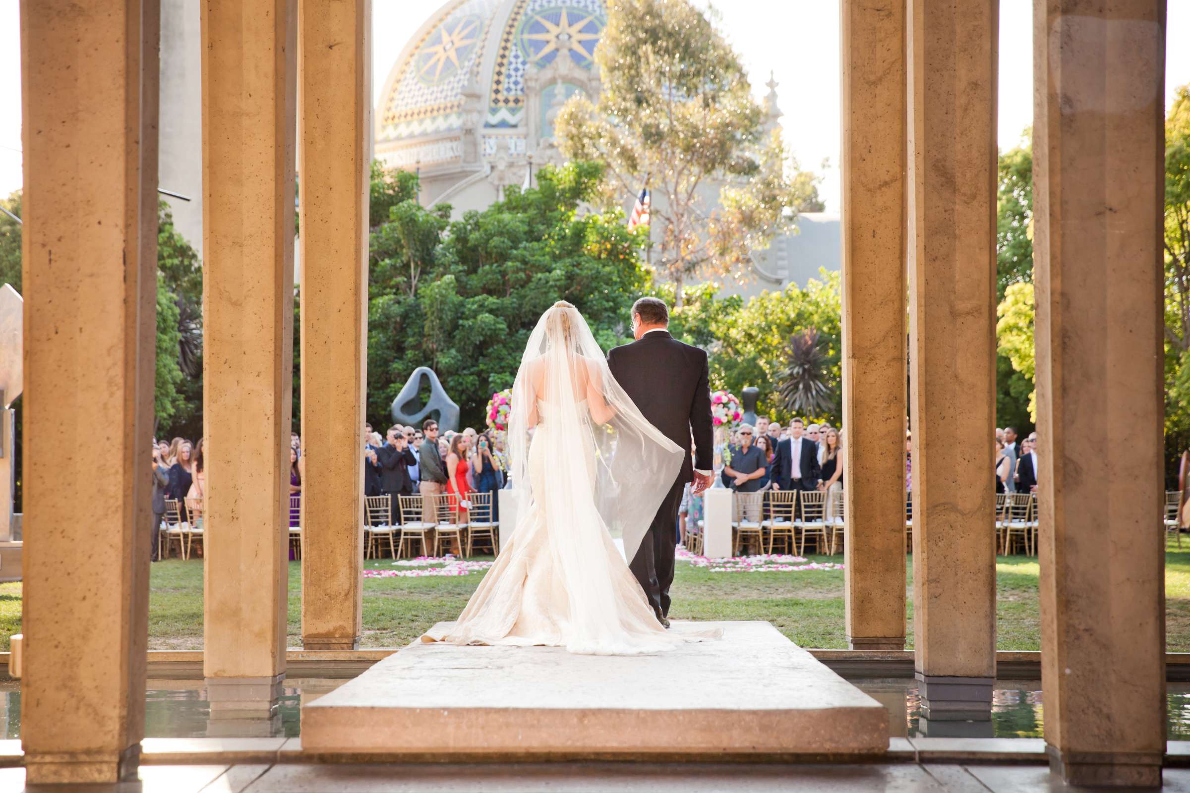 San Diego Museum of Art Wedding coordinated by Lavish Weddings, Lisa and Kyle Wedding Photo #146260 by True Photography