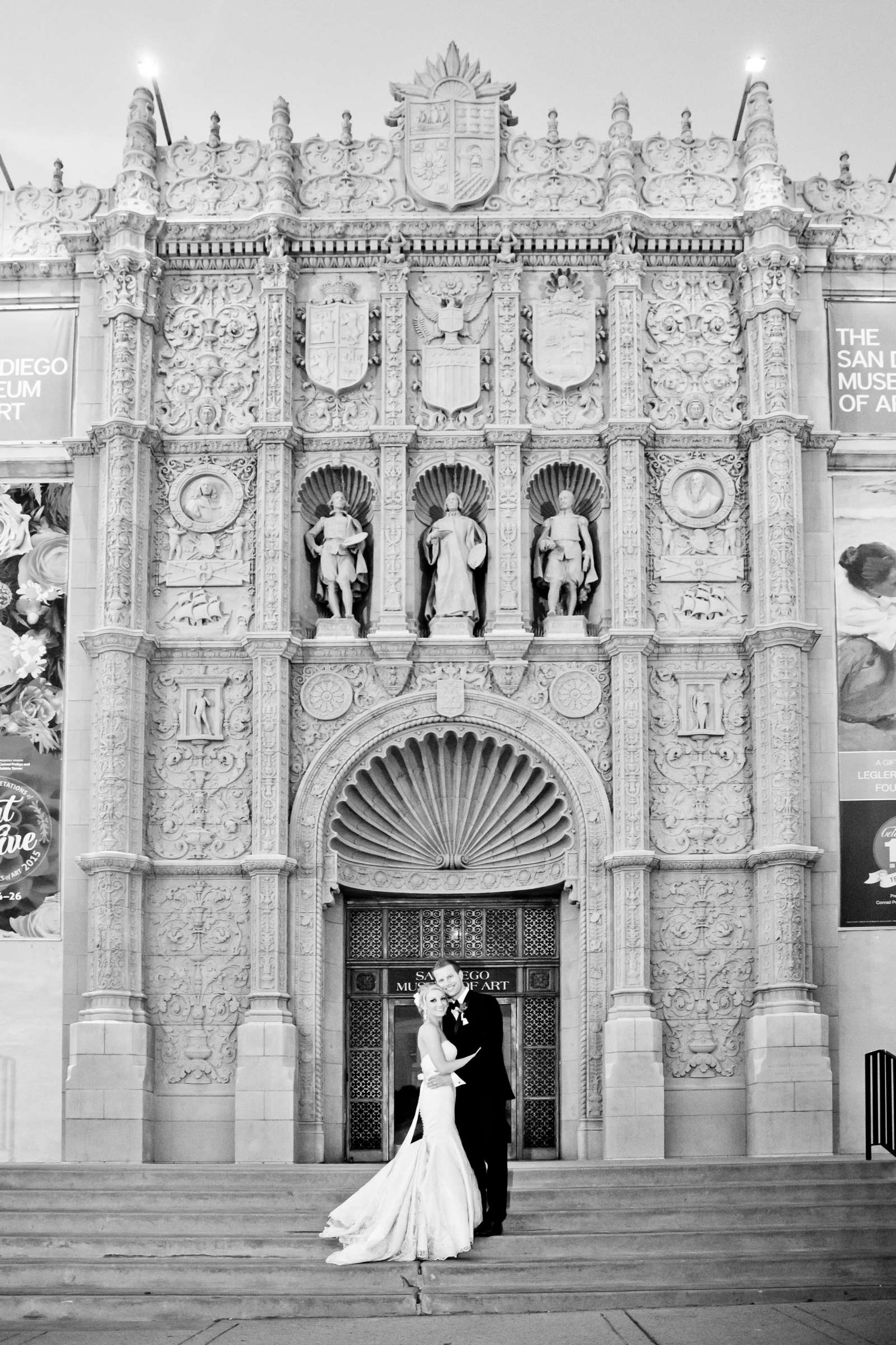 San Diego Museum of Art Wedding coordinated by Lavish Weddings, Lisa and Kyle Wedding Photo #146272 by True Photography