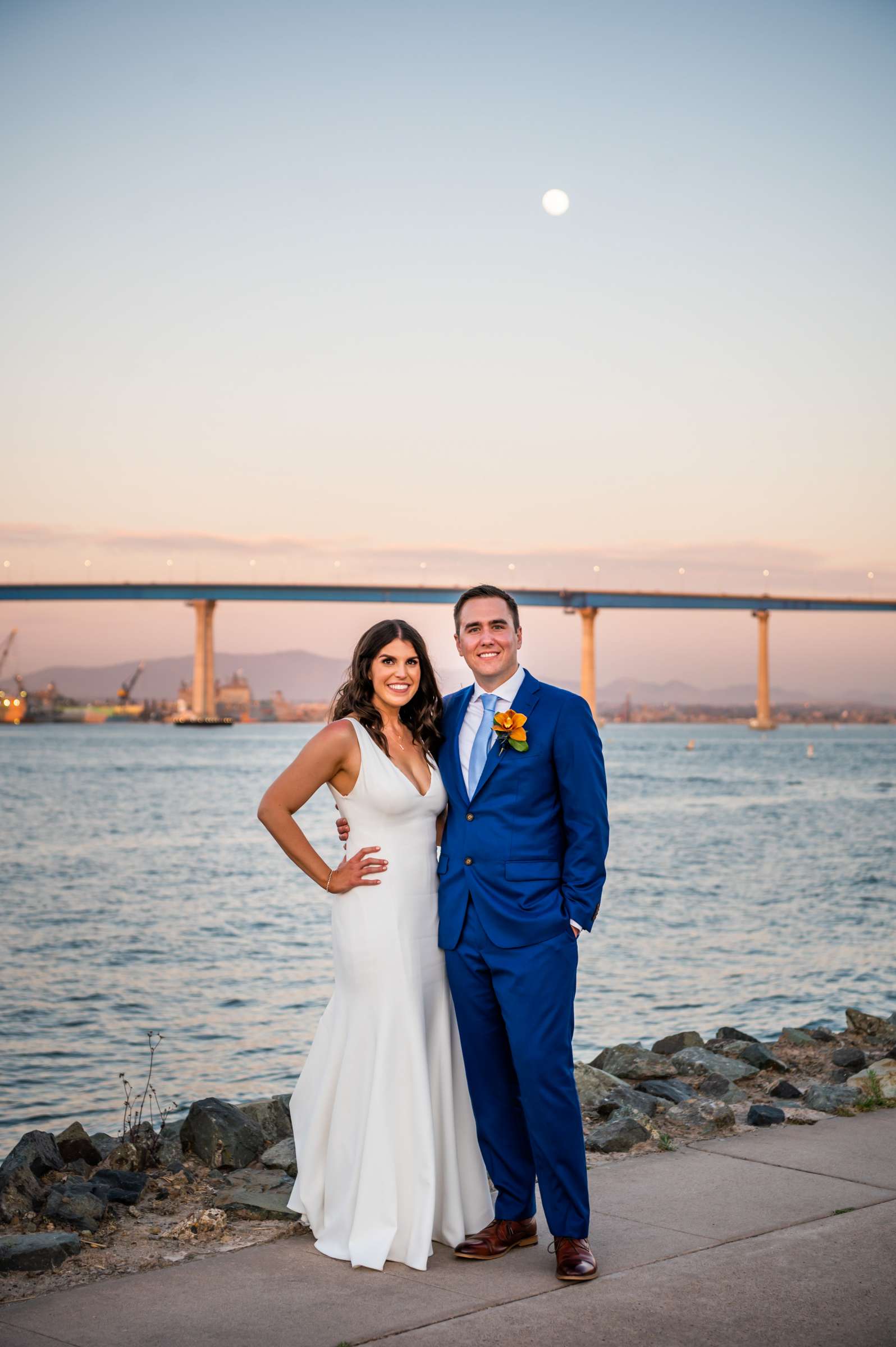 Coronado Island Marriott Resort & Spa Wedding coordinated by Moments Remembered Events, Elizabeth and Michael Wedding Photo #101 by True Photography