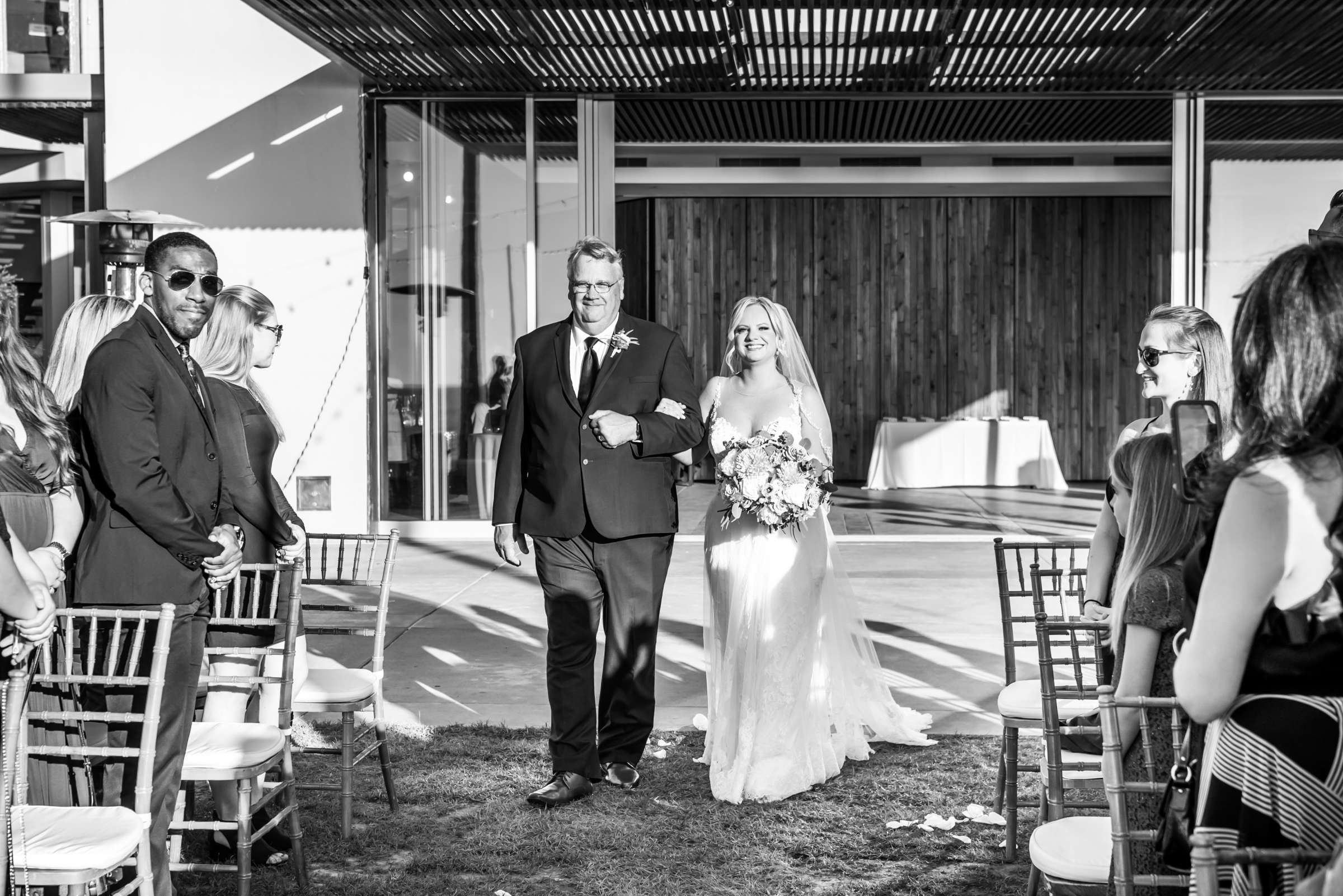 Scripps Seaside Forum Wedding coordinated by The Best Wedding For You, Christie and Dillon Wedding Photo #13 by True Photography