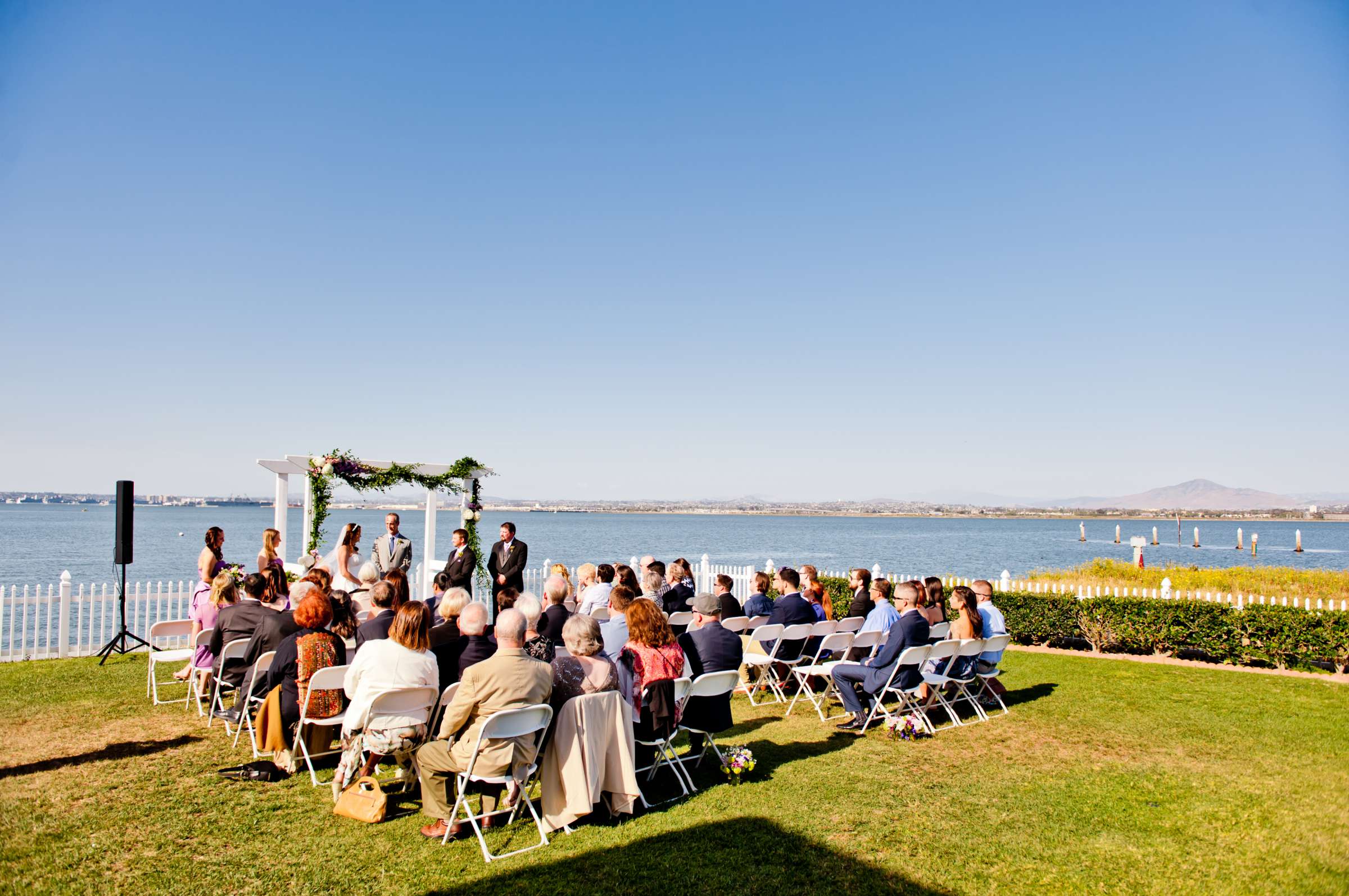 Coronado Cays Yacht Club Wedding coordinated by Creative Affairs Inc, Debra and Justin Wedding Photo #38 by True Photography