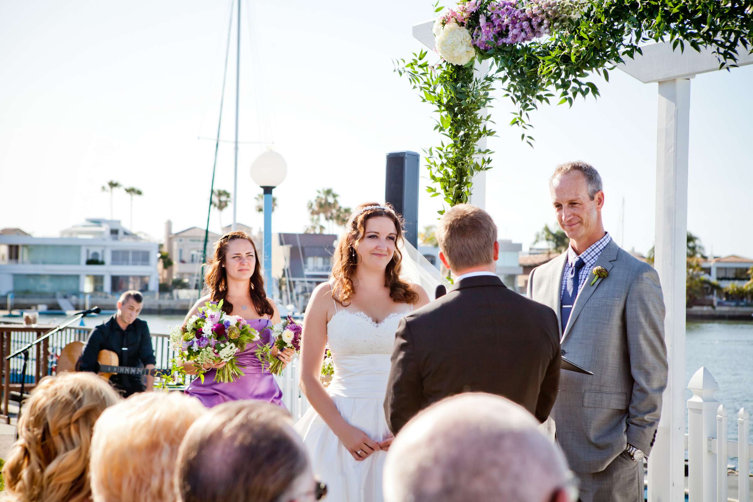 Coronado Cays Yacht Club Wedding coordinated by Creative Affairs Inc, Debra and Justin Wedding Photo #40 by True Photography
