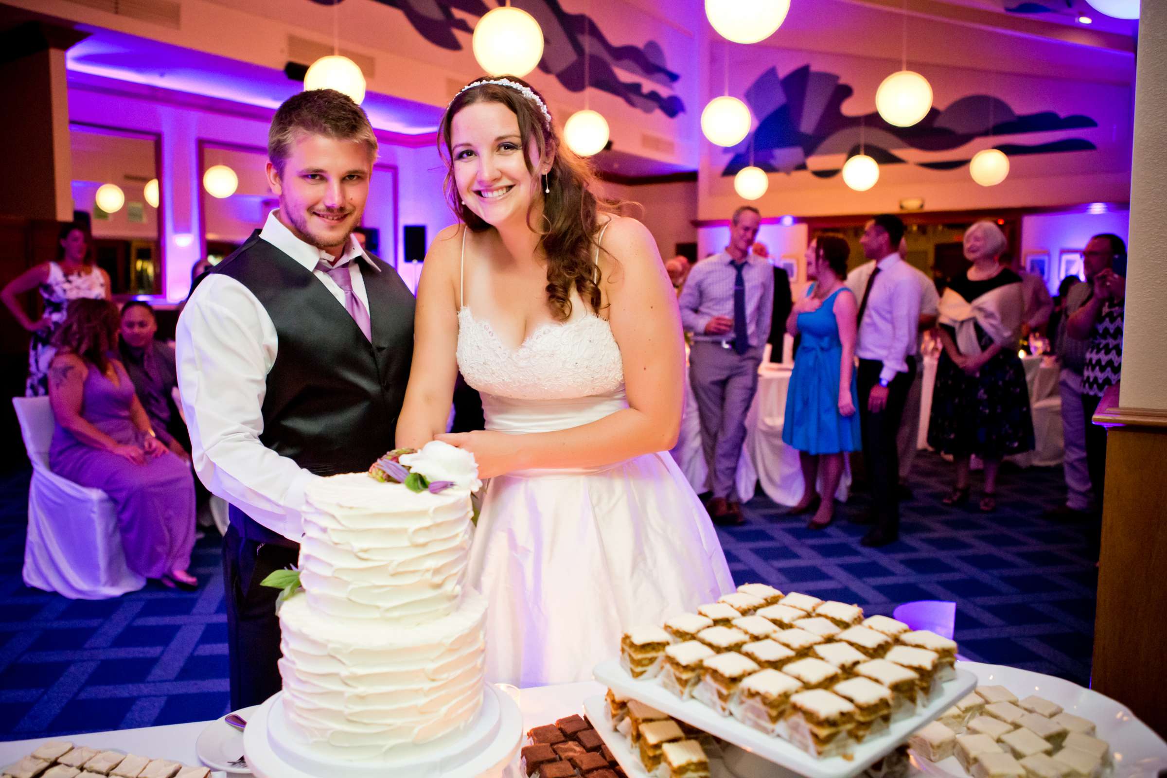Coronado Cays Yacht Club Wedding coordinated by Creative Affairs Inc, Debra and Justin Wedding Photo #53 by True Photography