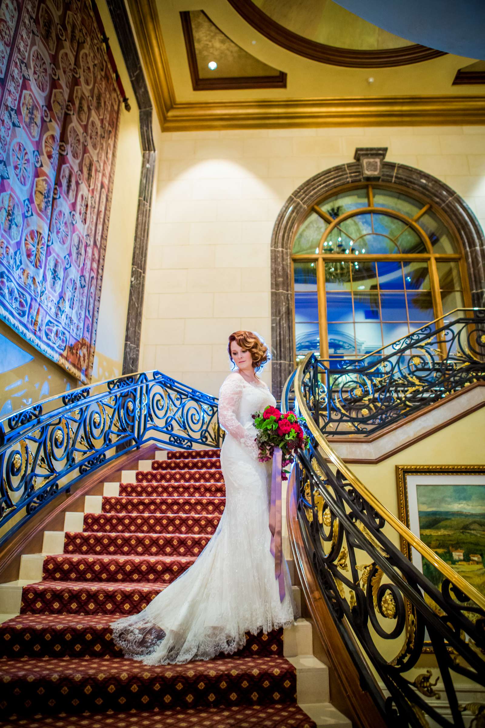 Bride at Fairmont Grand Del Mar Wedding coordinated by Details Defined, Ryan and Kyle Wedding Photo #12 by True Photography