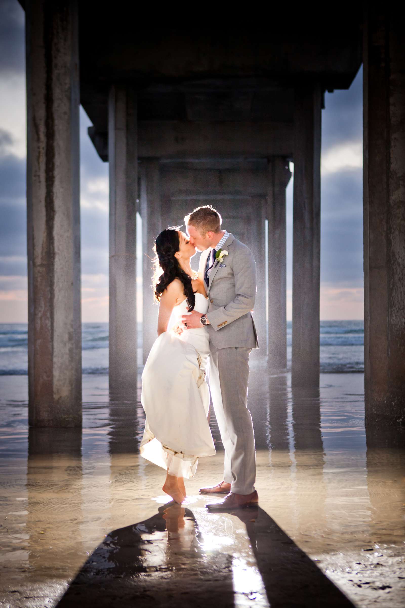 Scripps Seaside Forum Wedding coordinated by I Do Weddings, Betty and John Wedding Photo #1 by True Photography
