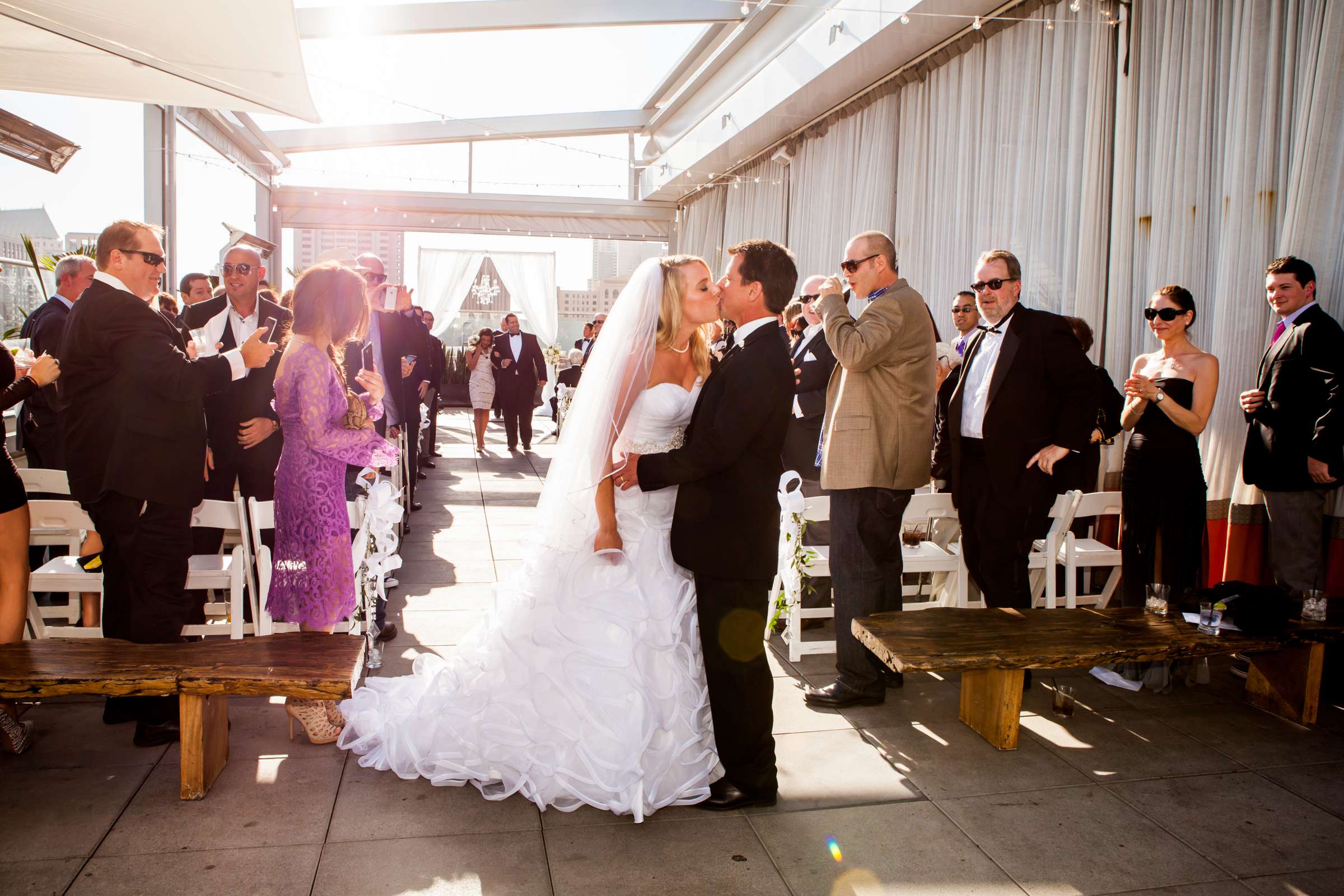 Andaz San Diego Wedding, Nicole and Eric Wedding Photo #54 by True Photography