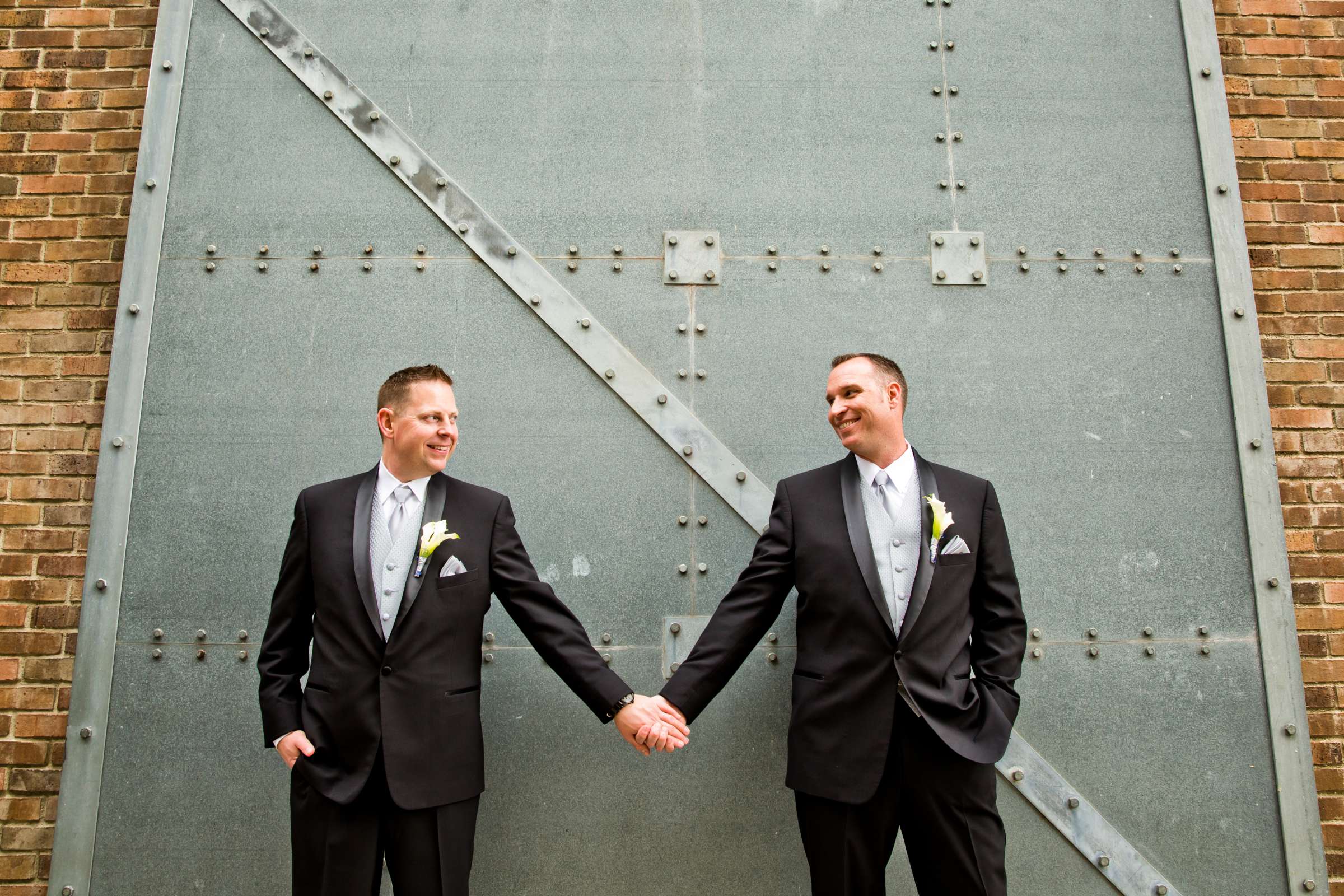 Ultimate Skybox Wedding, Joshua and Robert Wedding Photo #4 by True Photography