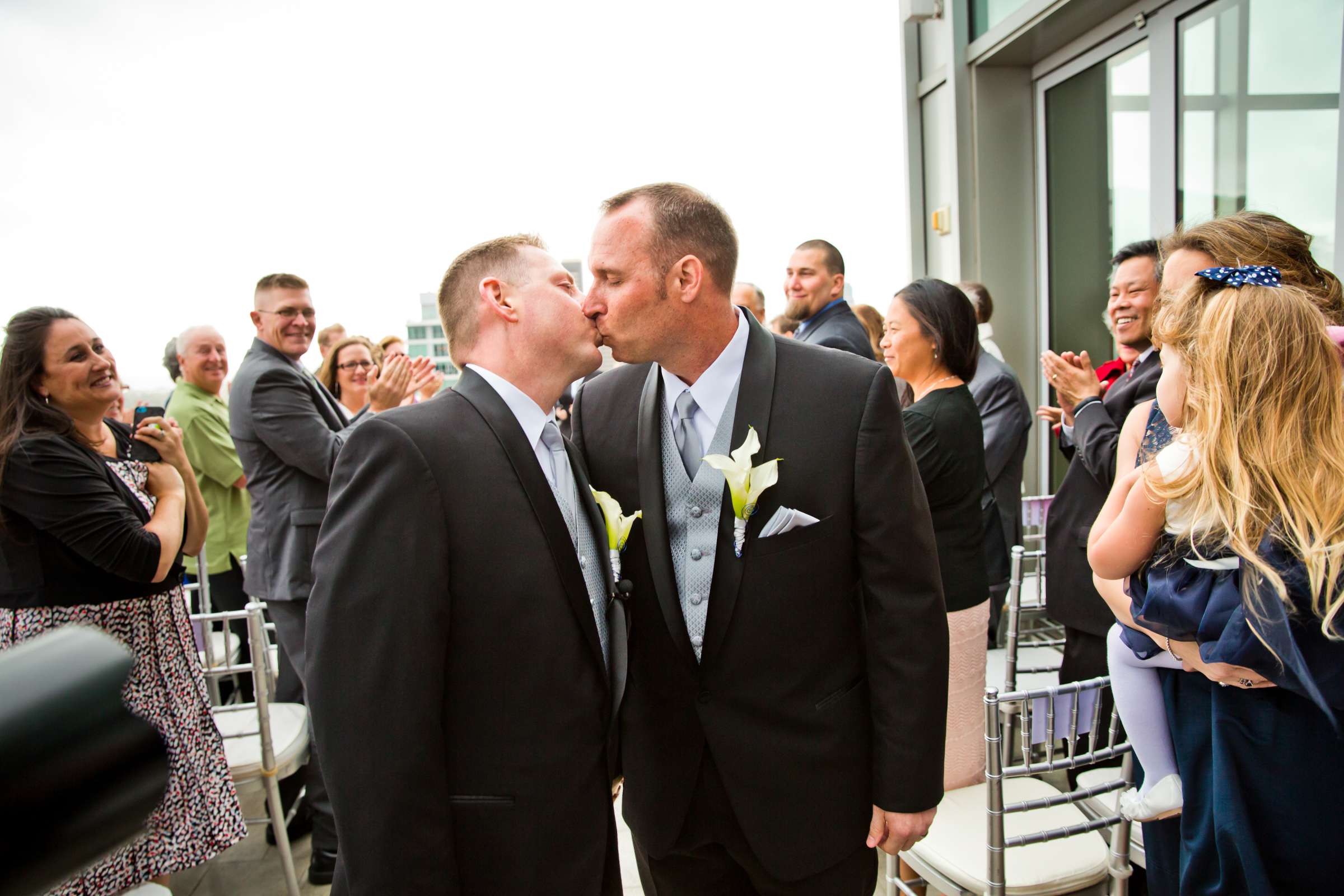 Ultimate Skybox Wedding, Joshua and Robert Wedding Photo #29 by True Photography