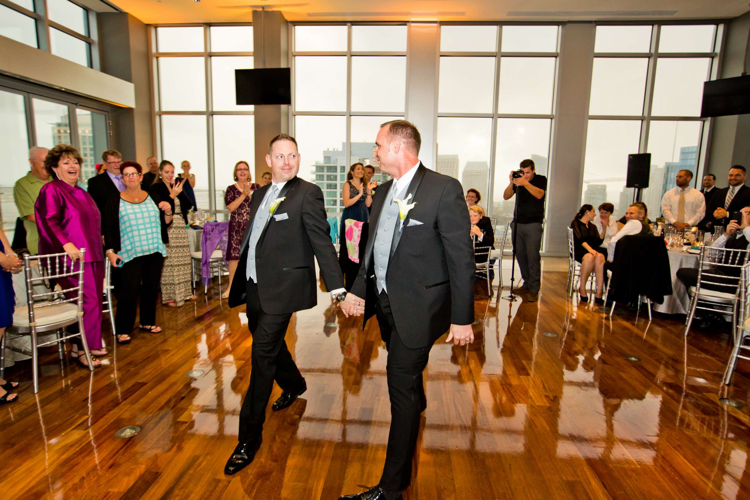 Ultimate Skybox Wedding, Joshua and Robert Wedding Photo #40 by True Photography