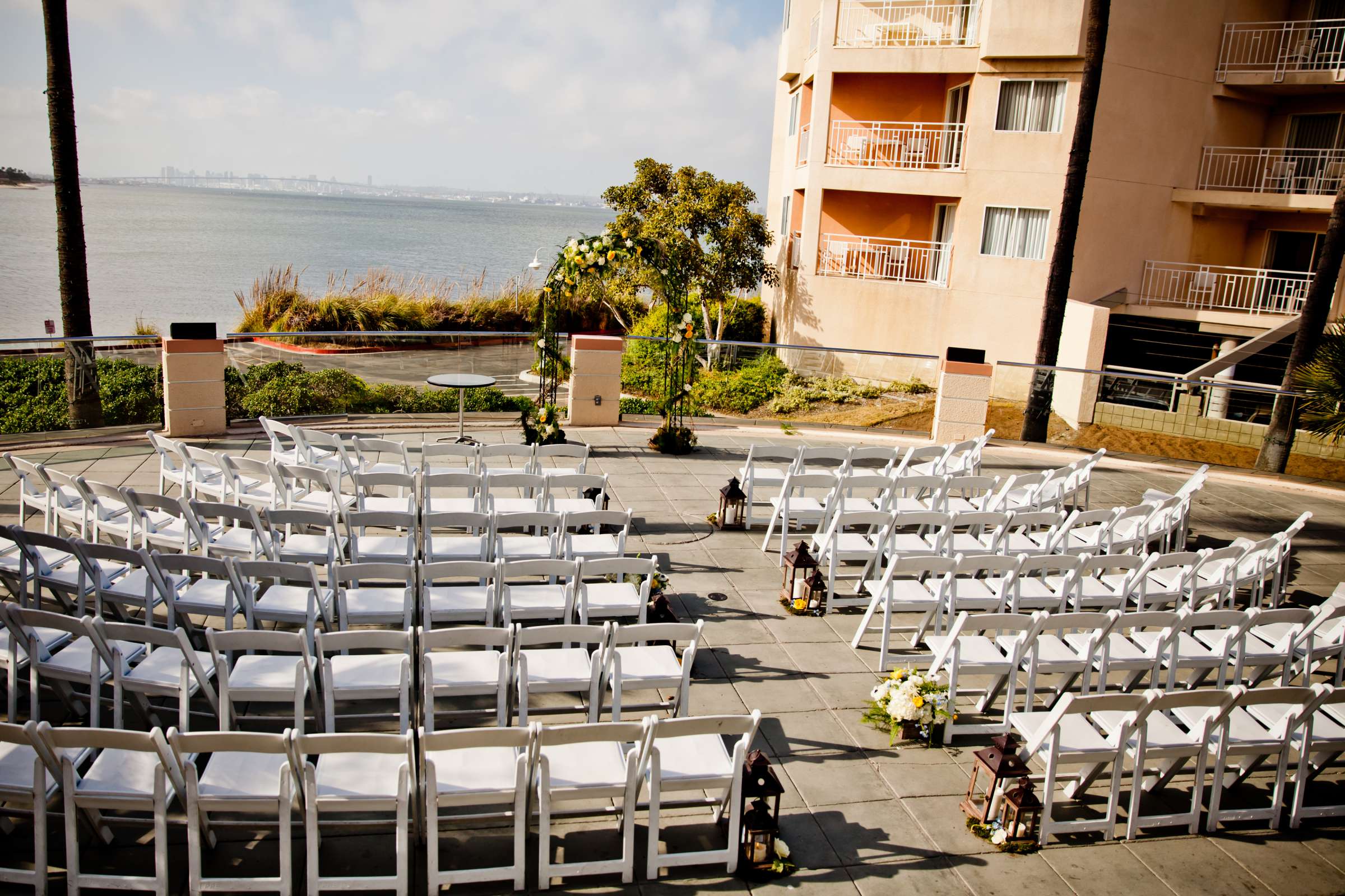 Loews Coronado Bay Resort Wedding coordinated by SD Weddings by Gina, Jennifer and Dave Wedding Photo #82 by True Photography